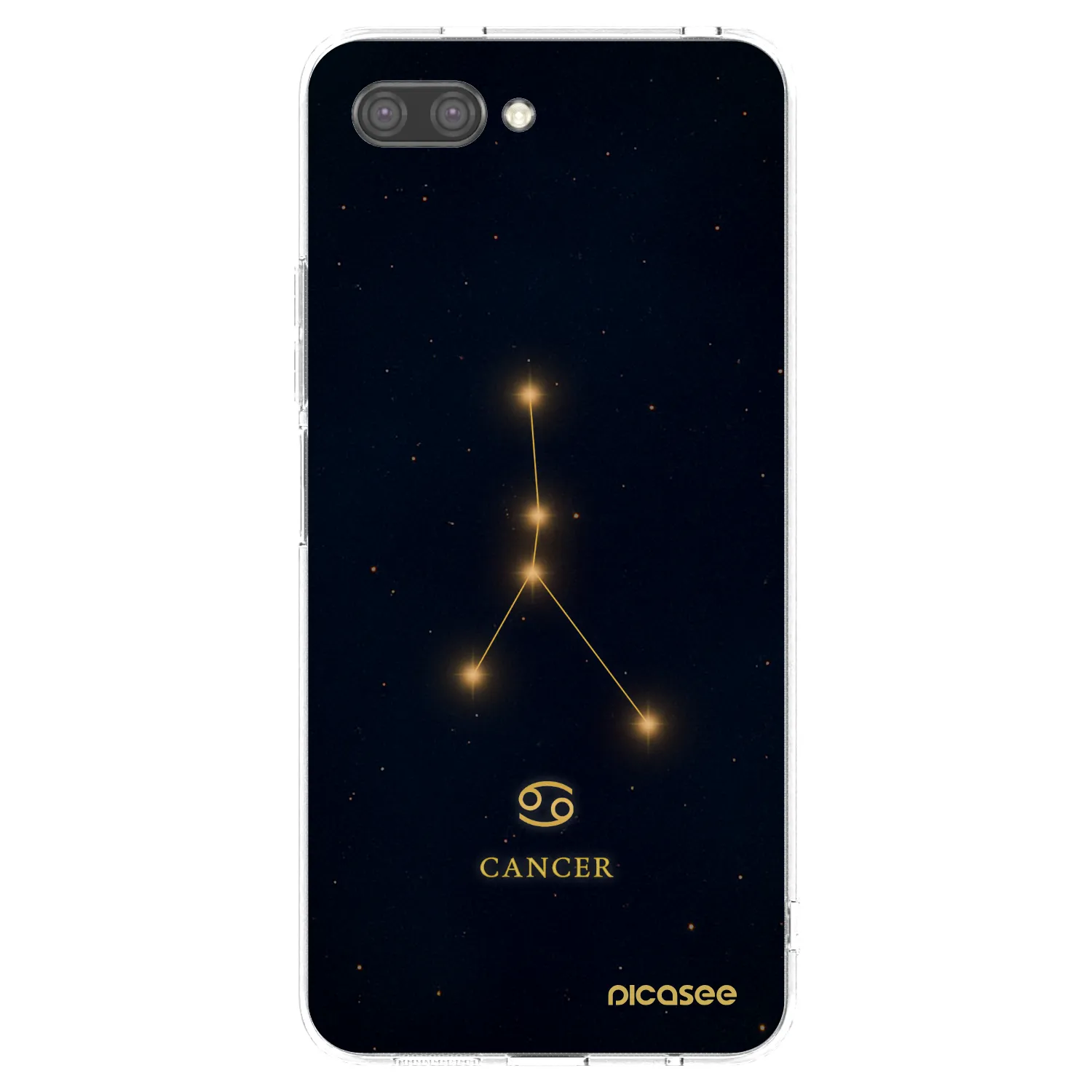 Picasee silikonski prozorni ovitek za Honor 10 - CANCER