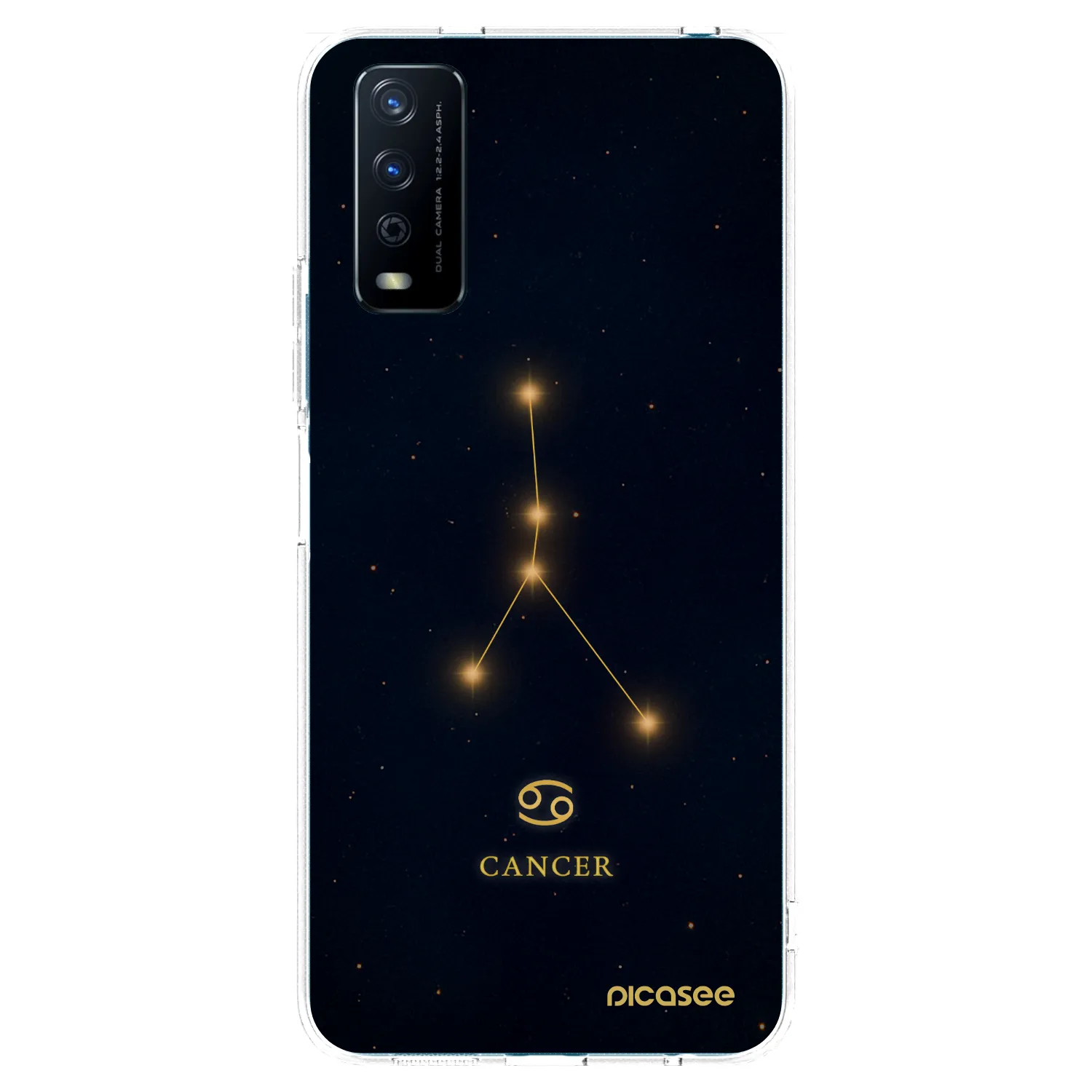 Picasee silikonski prozorni ovitek za Vivo Y11s - CANCER