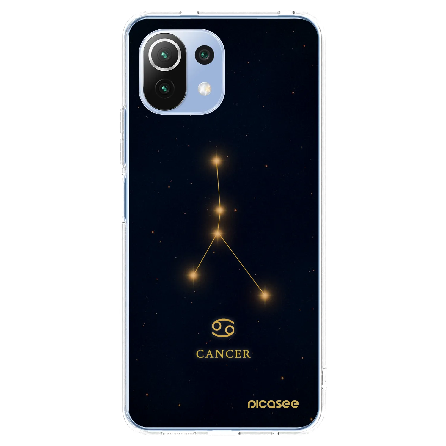 Picasee silikonski prozorni ovitek za Xiaomi 11 Lite 5G NE - CANCER