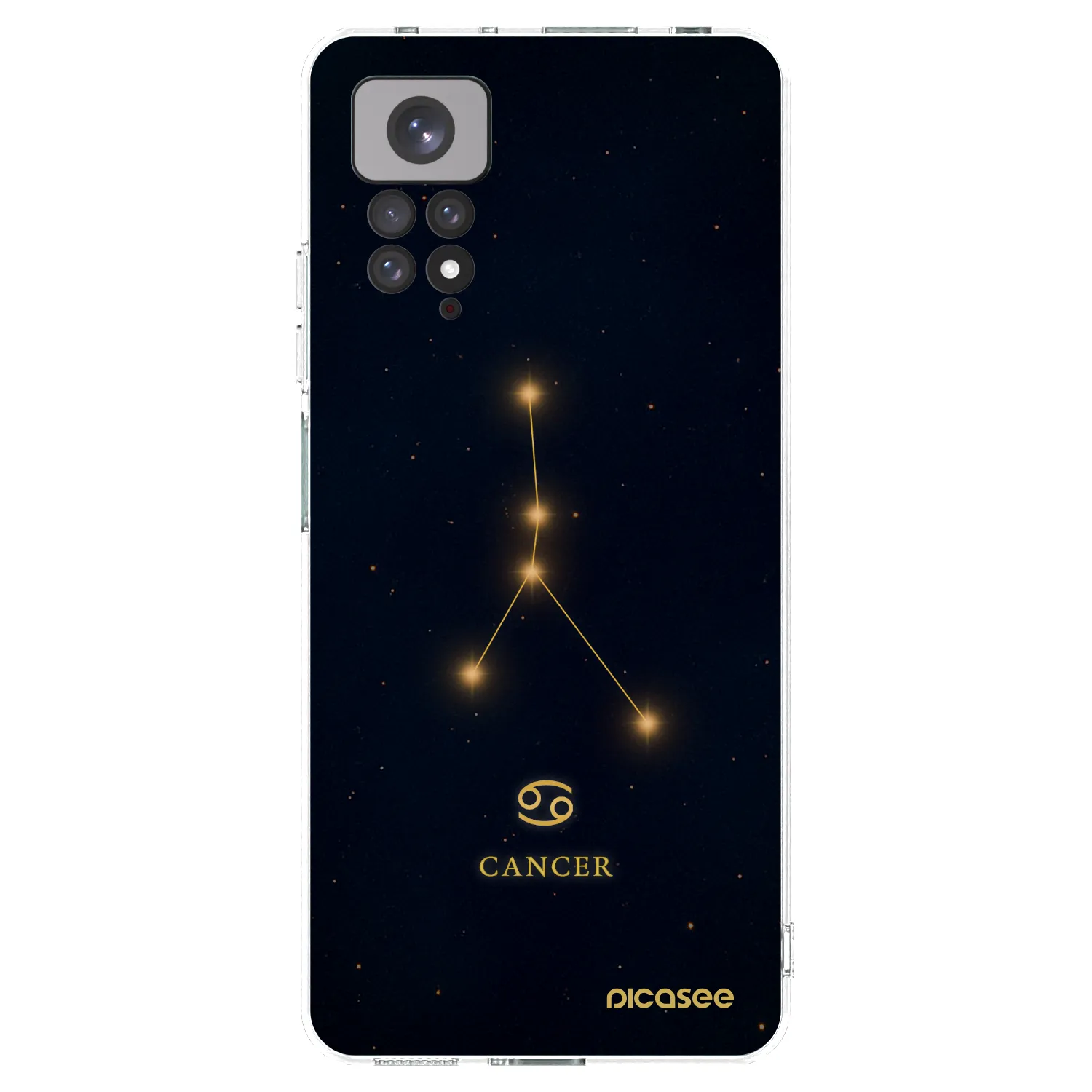 Picasee silikonski prozorni ovitek za Xiaomi Redmi Note 11S 4G - CANCER