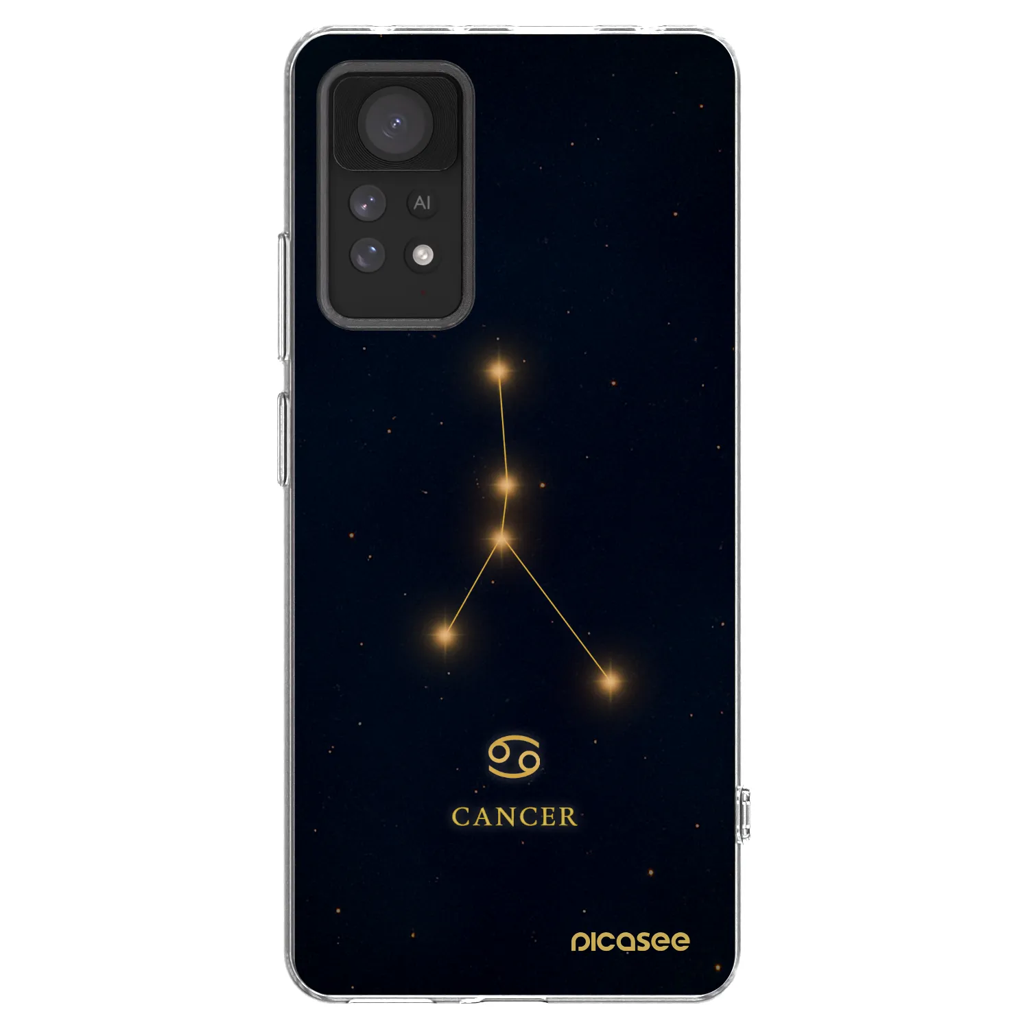 Picasee silikonski prozorni ovitek za Xiaomi Redmi Note 11 Pro 5G - CANCER