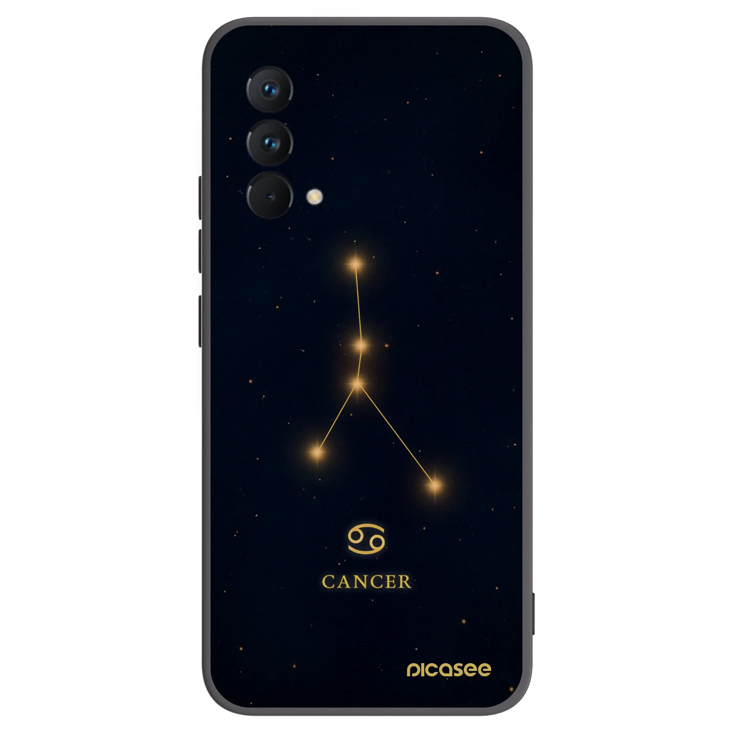 Picasee silikonski črni ovitek za Realme GT Master Edition 5G - CANCER