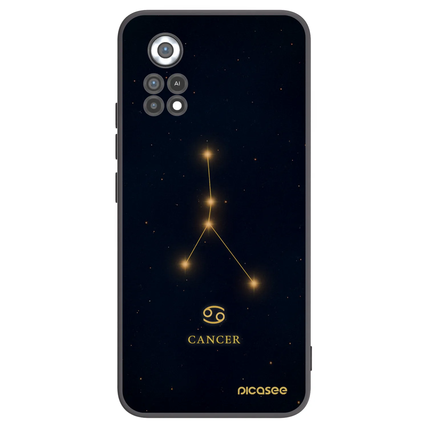 Picasee silikonski črni ovitek za Xiaomi Poco X4 Pro 5G - CANCER