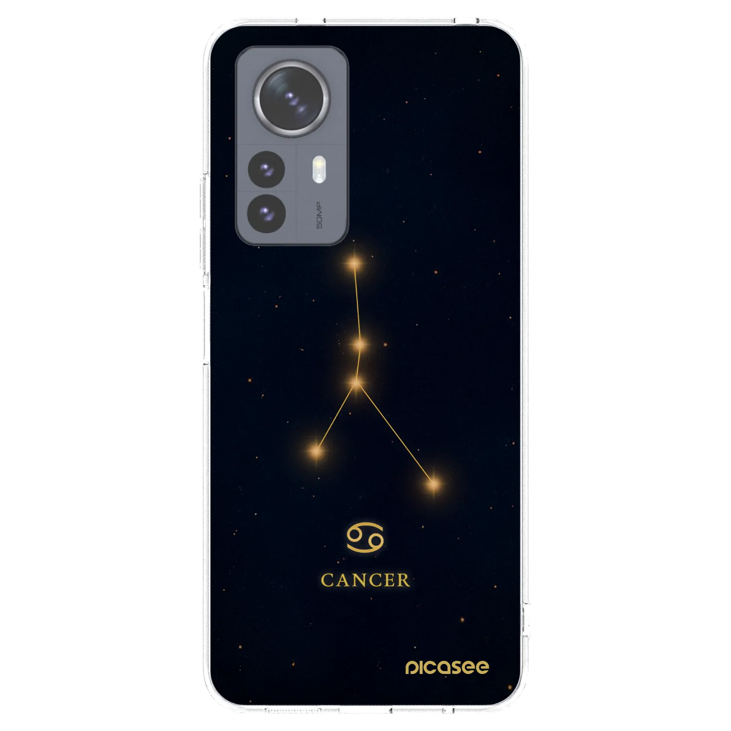 Picasee silikonski prozorni ovitek za Xiaomi 12 Pro - CANCER