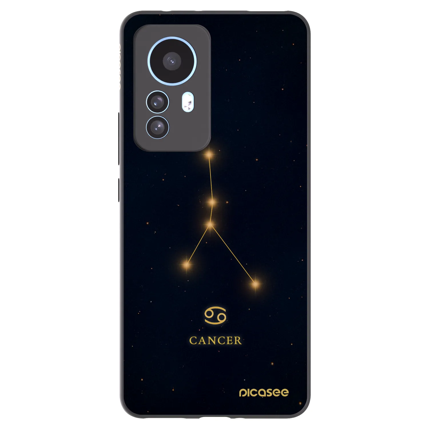 Picasee silikonski črni ovitek za Xiaomi 12T Pro - CANCER