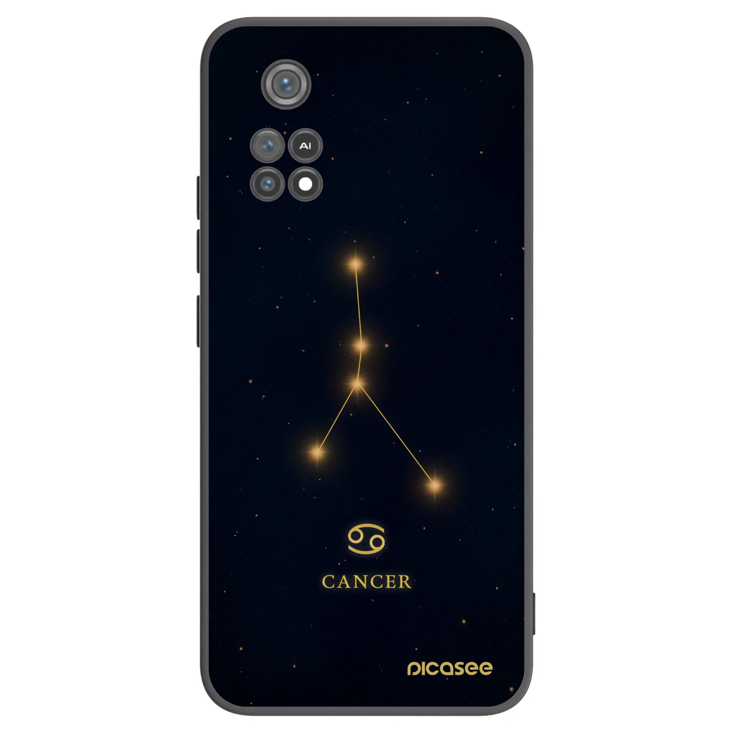 Picasee silikonski črni ovitek za Xiaomi Poco M4 Pro - CANCER