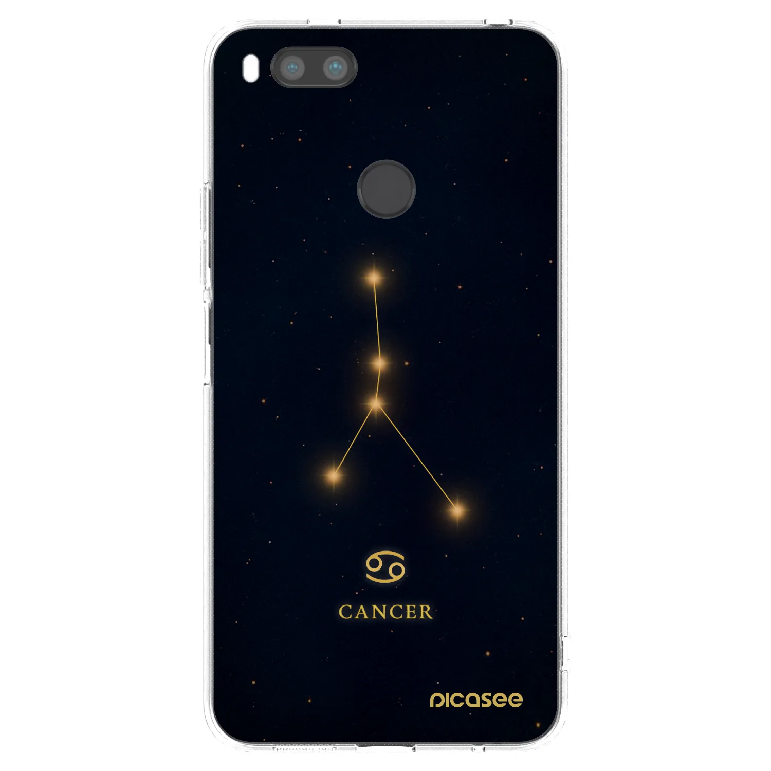 Picasee silikonski prozorni ovitek za Xiaomi Redmi A1 - CANCER