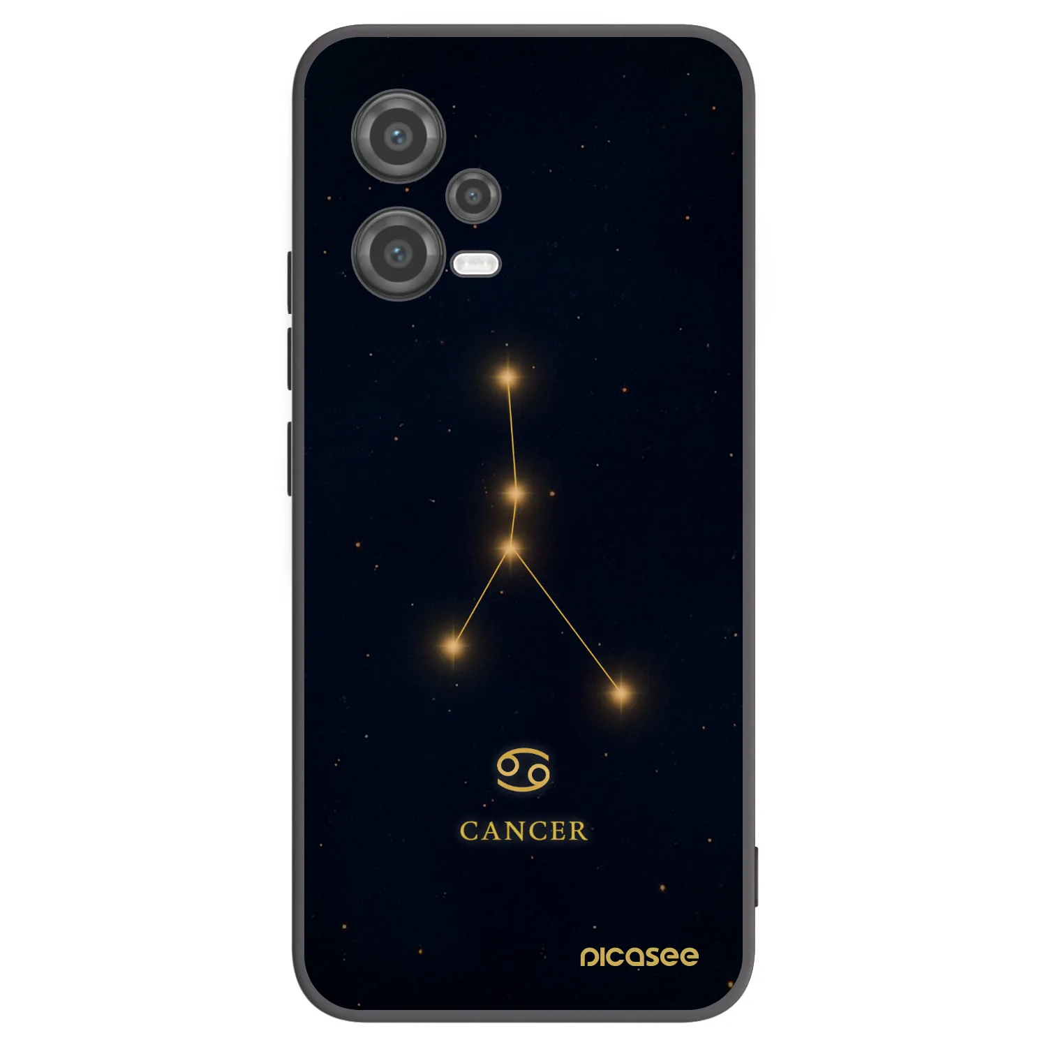 Picasee silikonski črni ovitek za Xiaomi Poco X5 - CANCER