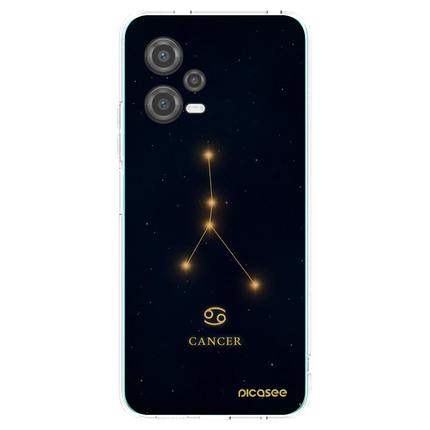 Picasee silikonski prozorni ovitek za Xiaomi Poco X5 - CANCER