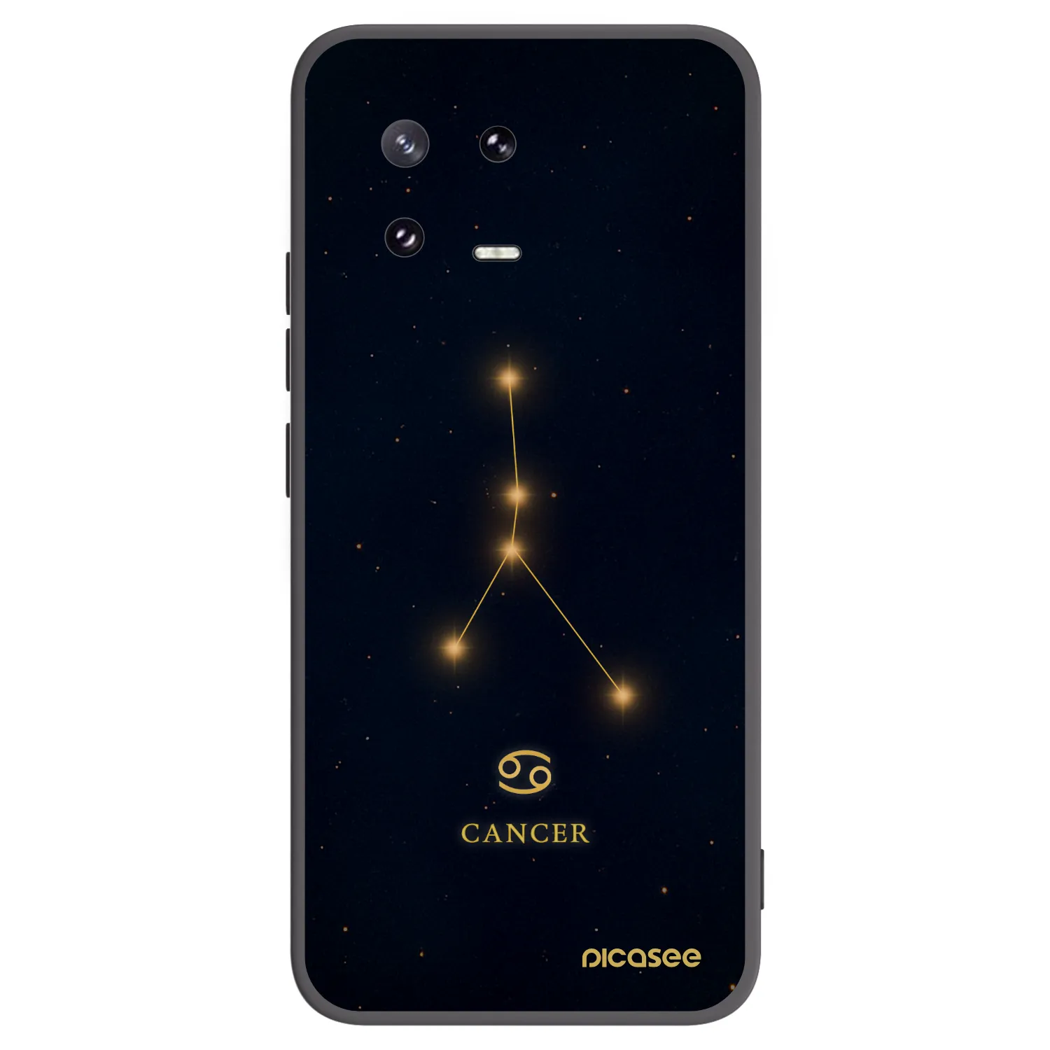 Picasee silikonski črni ovitek za Xiaomi 13 Pro - CANCER