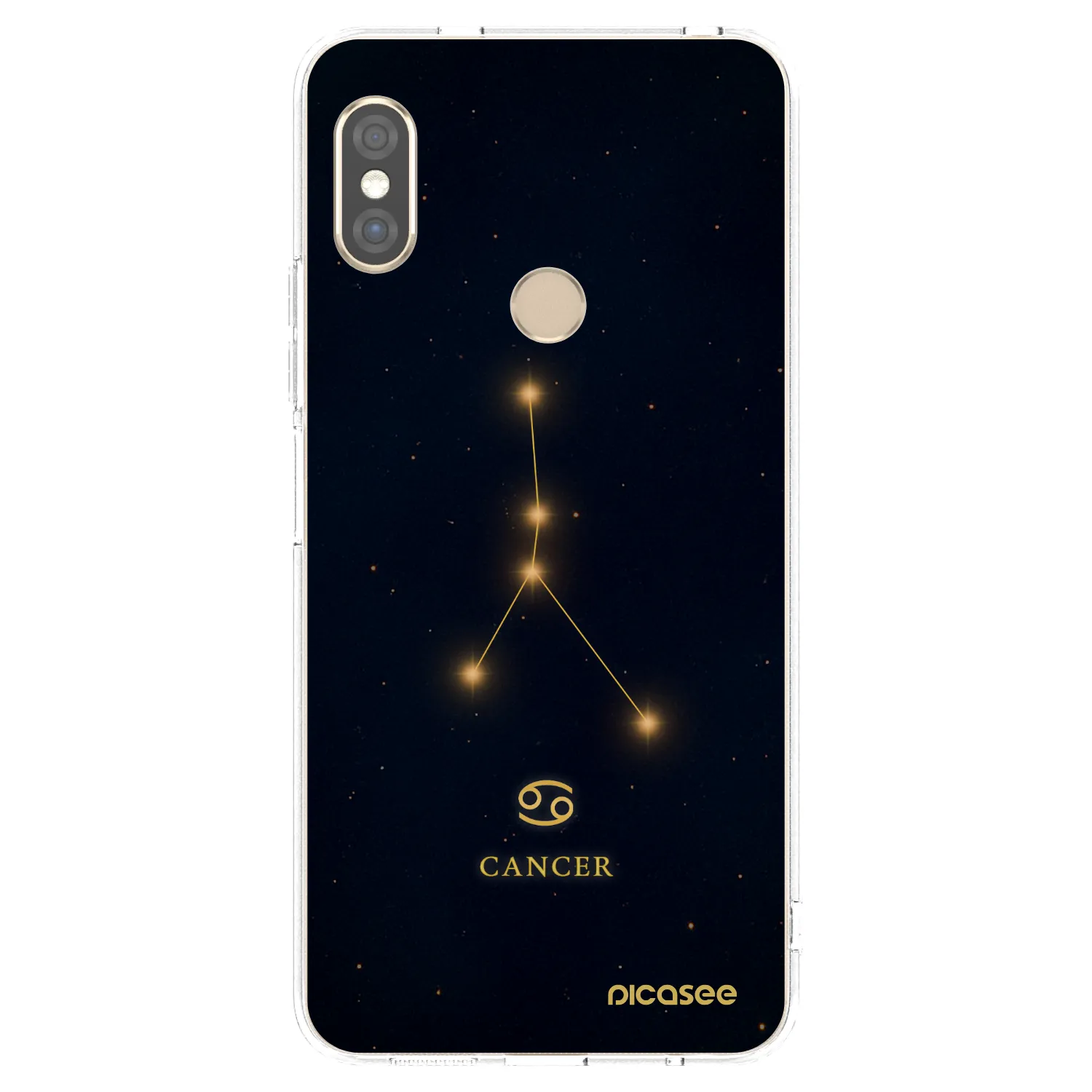 Picasee silikonski prozorni ovitek za Xiaomi Redmi Note 5 Global - CANCER