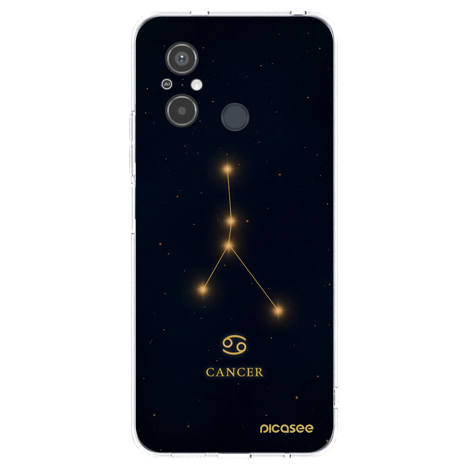 Picasee silikonski prozorni ovitek za Xiaomi Redmi 12C - CANCER