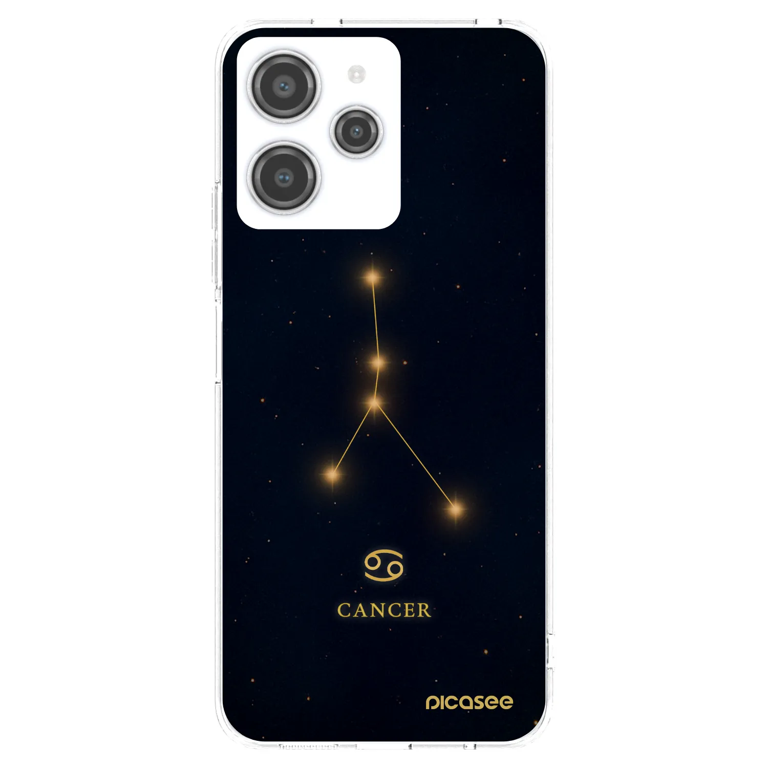 Picasee silikonski prozorni ovitek za Xiaomi Redmi 12 4G - CANCER