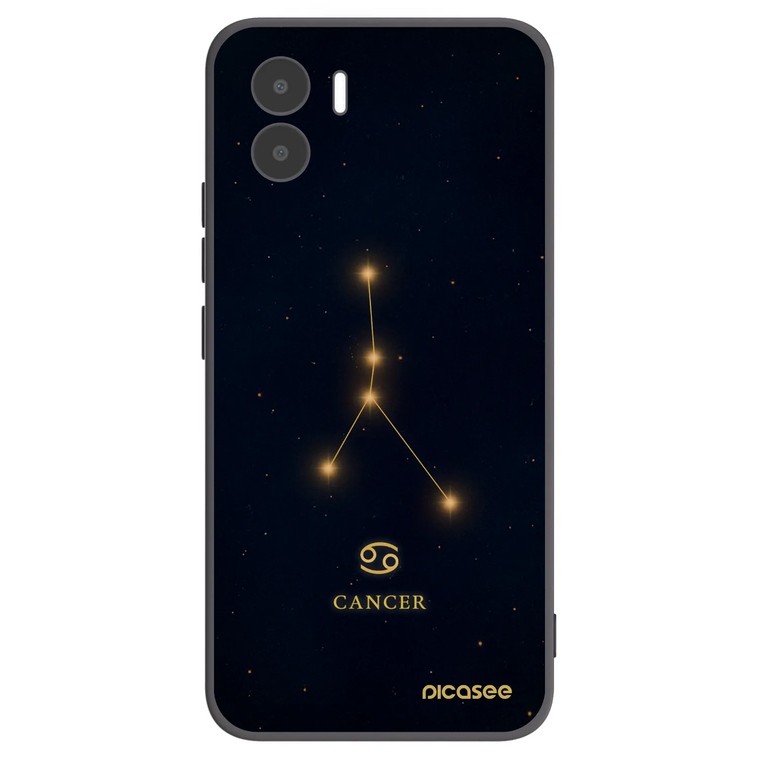 Picasee silikonski črni ovitek za Xiaomi Redmi A2 - CANCER