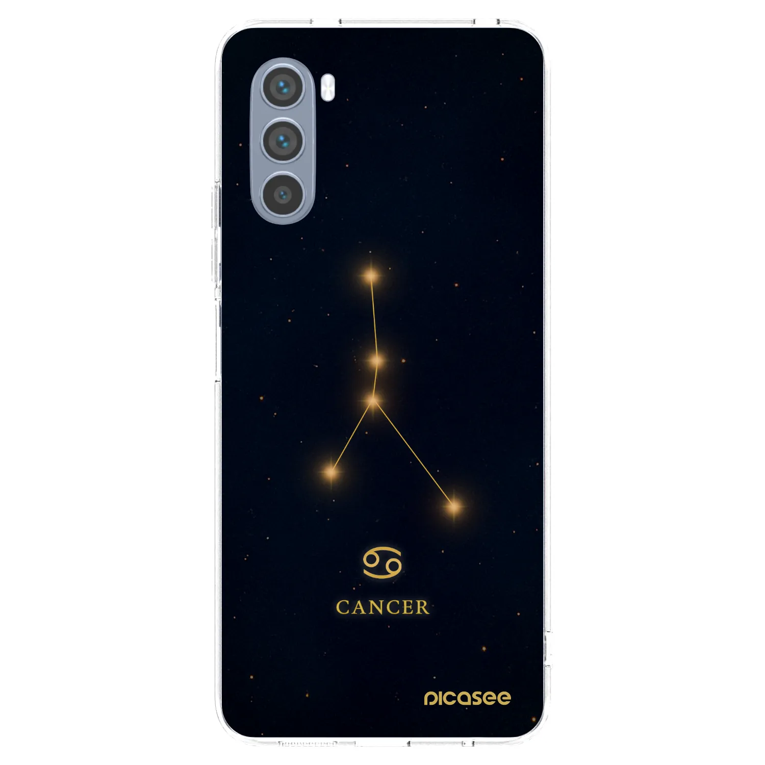 Picasee silikonski prozorni ovitek za Motorola Moto G62 - CANCER