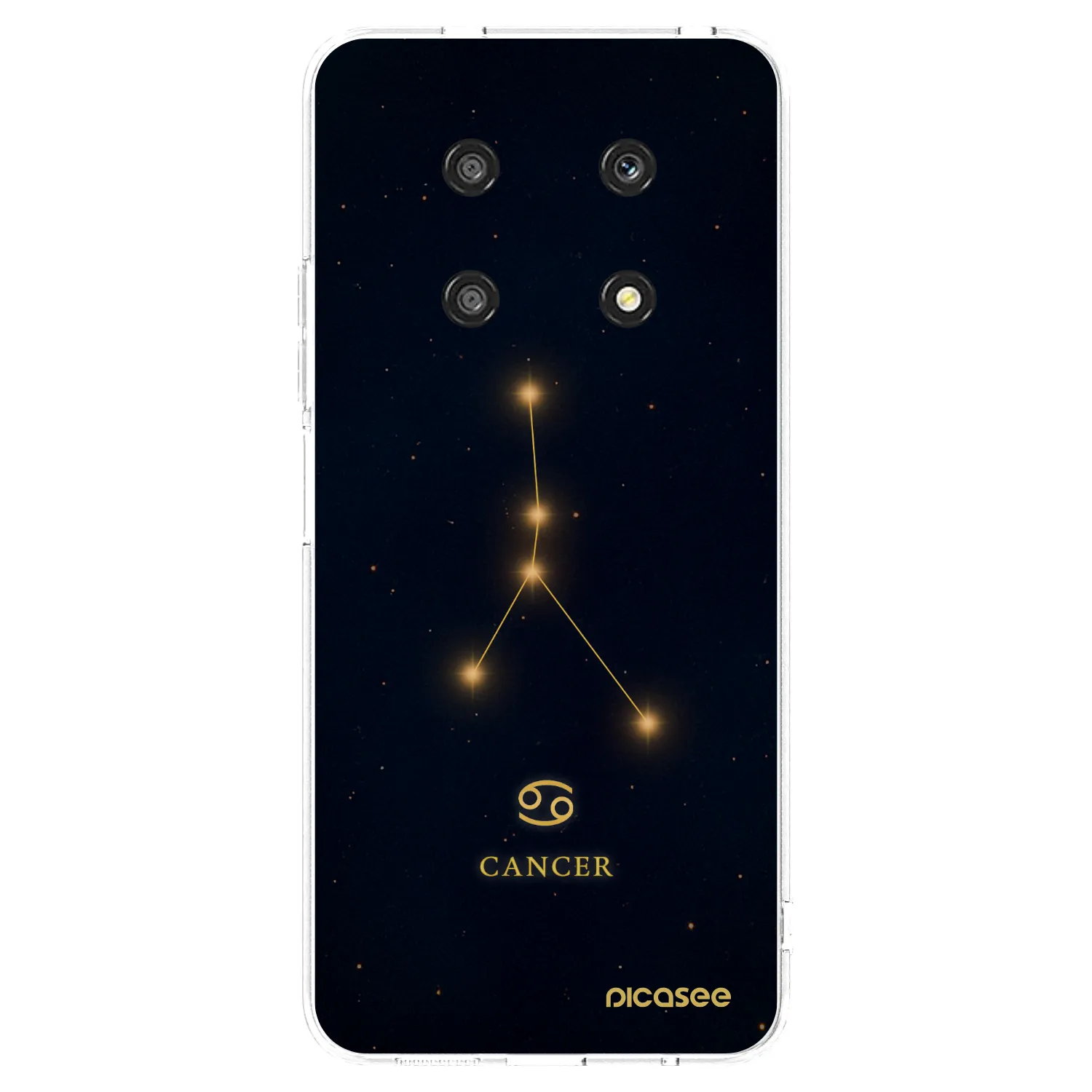 Picasee silikonski prozorni ovitek za Honor Magic4 Lite 5G - CANCER