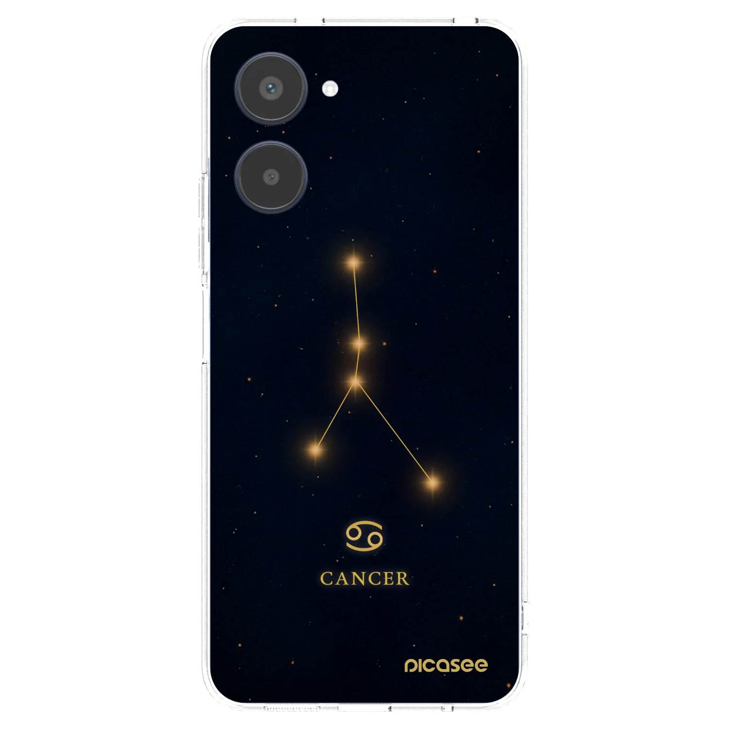 Picasee silikonski prozorni ovitek za Realme 10 4G - CANCER