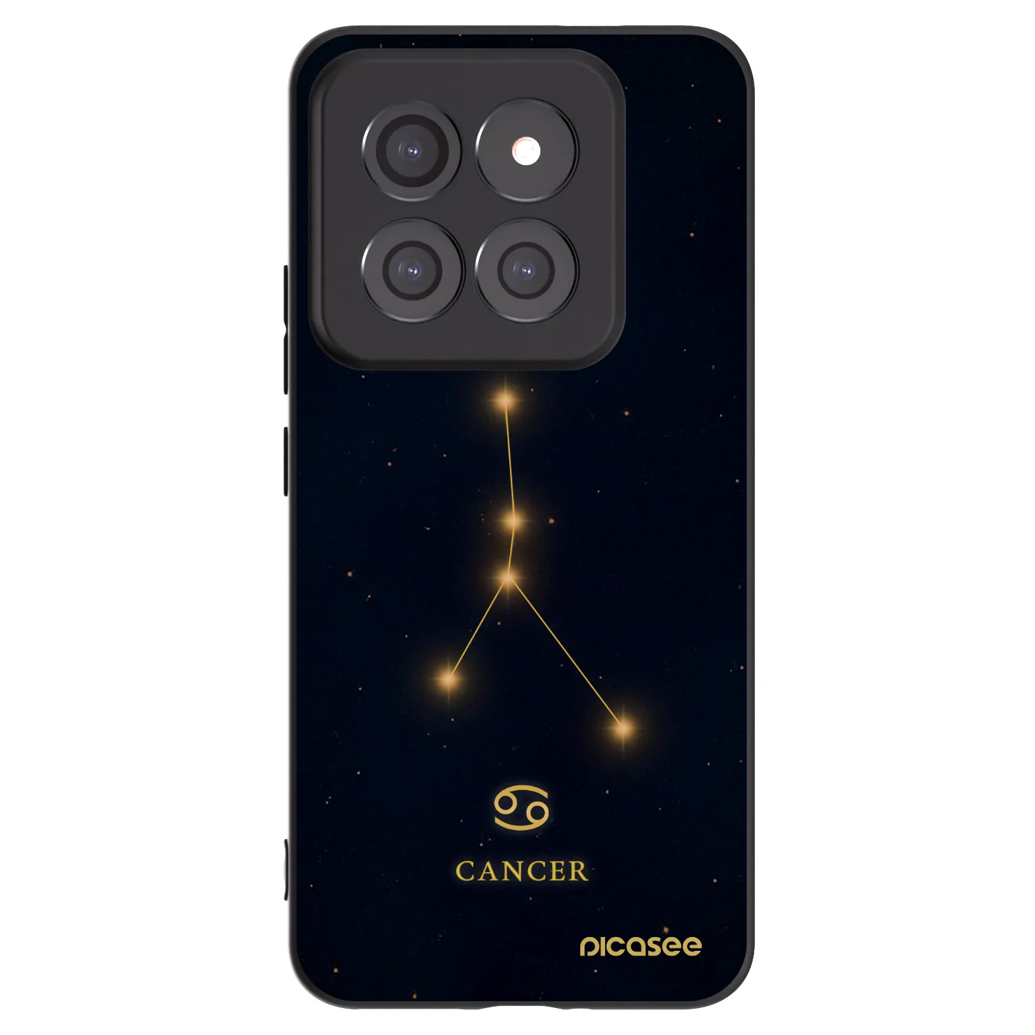 Picasee silikonski črni ovitek za Xiaomi 14 Pro - CANCER