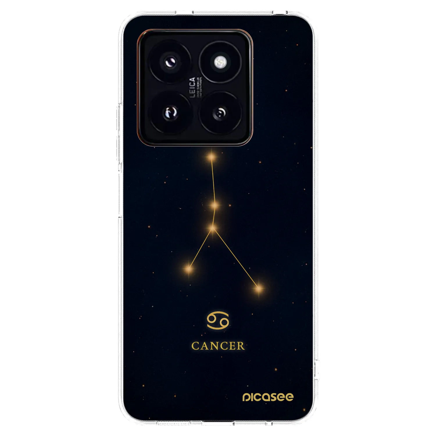 Picasee silikonski prozorni ovitek za Xiaomi 14 Pro - CANCER