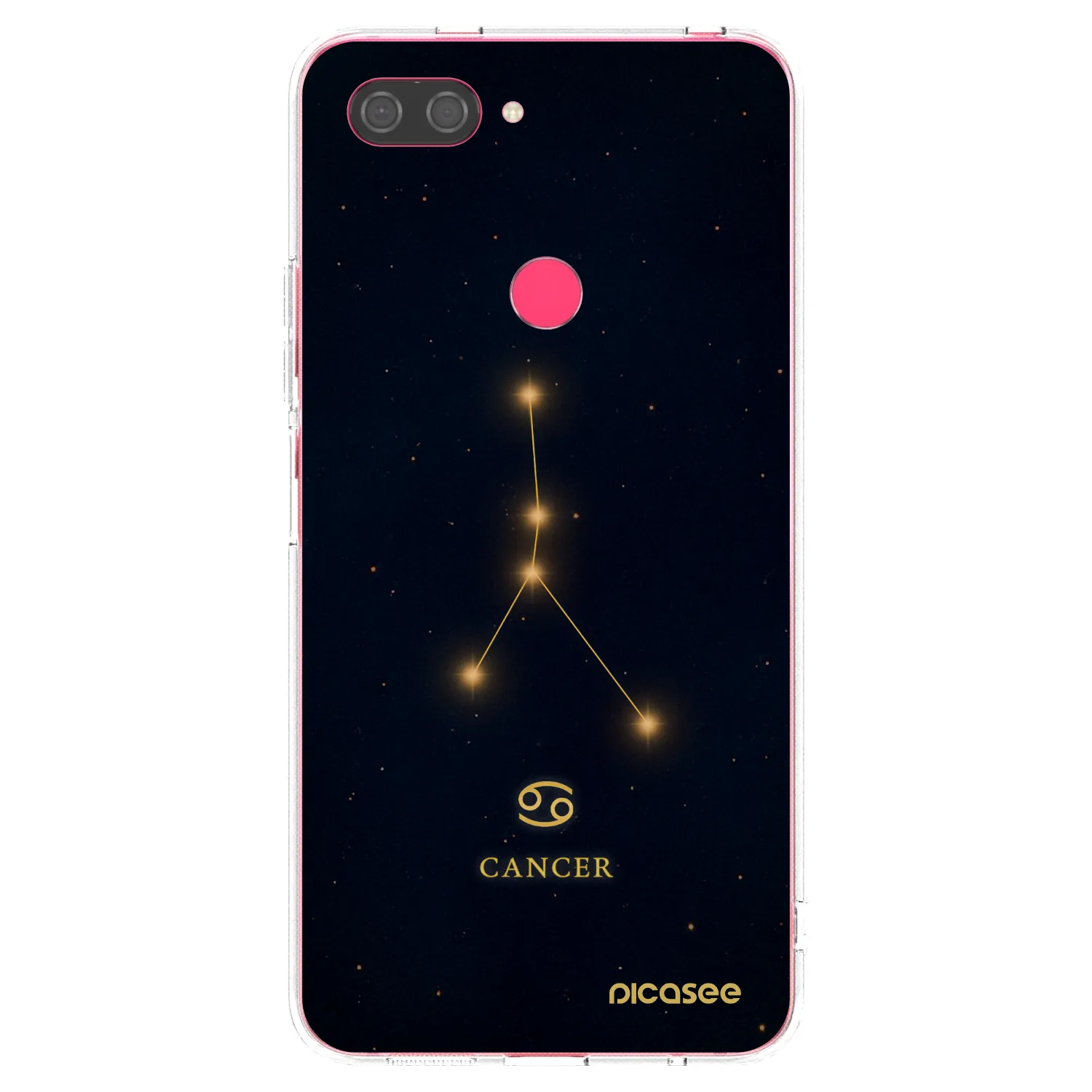 Picasee silikonski prozorni ovitek za Xiaomi Mi 8 Lite - CANCER