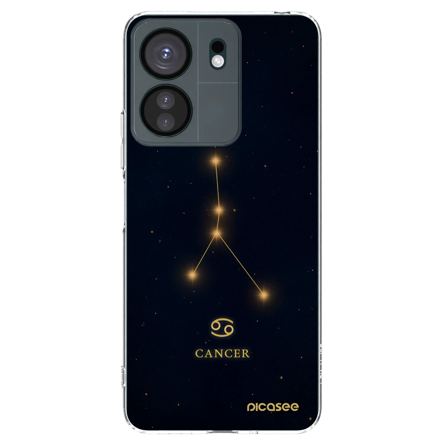 Picasee silikonski prozorni ovitek za Xiaomi Redmi 13C 4G - CANCER