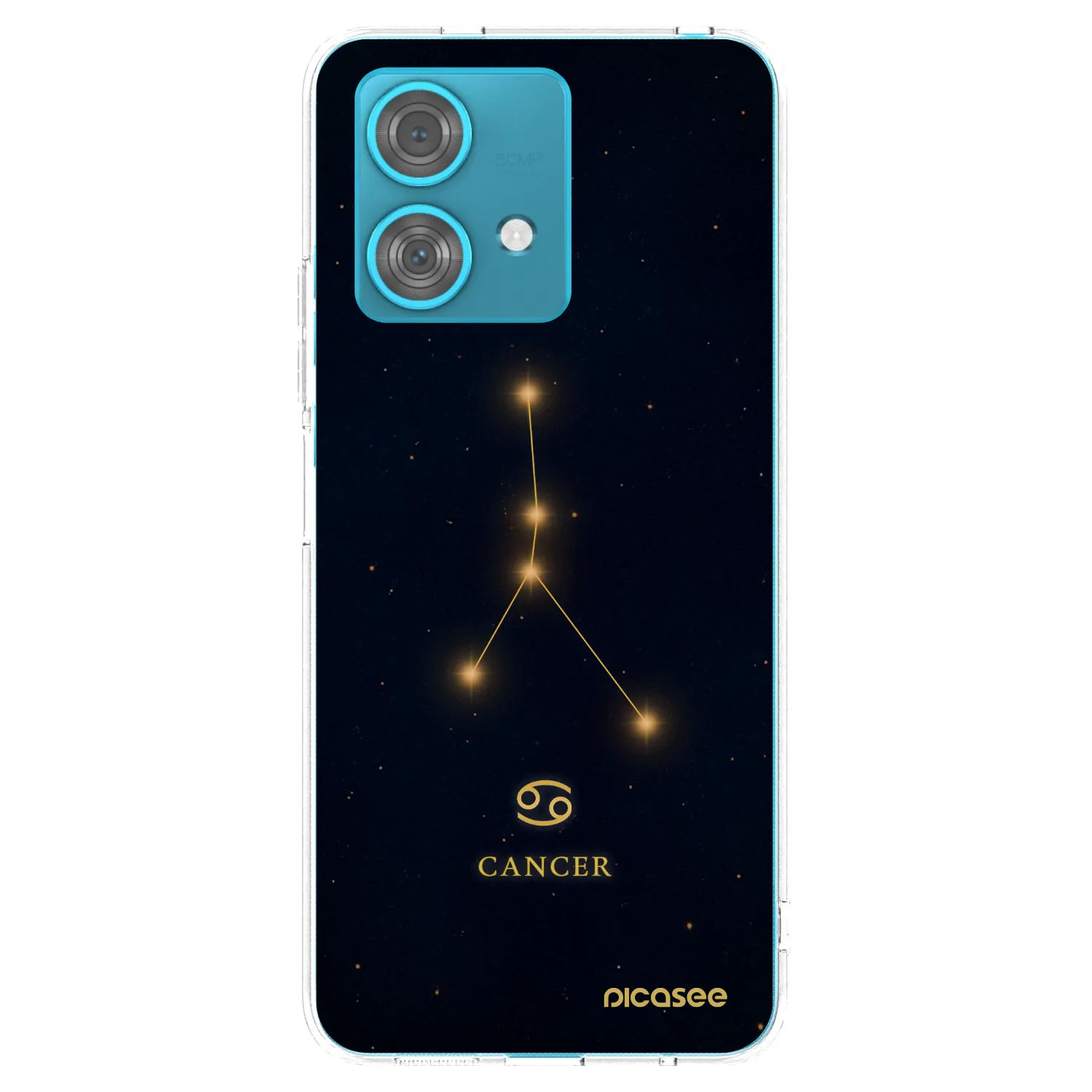 Picasee silikonski prozorni ovitek za Motorola Edge 40 Neo - CANCER
