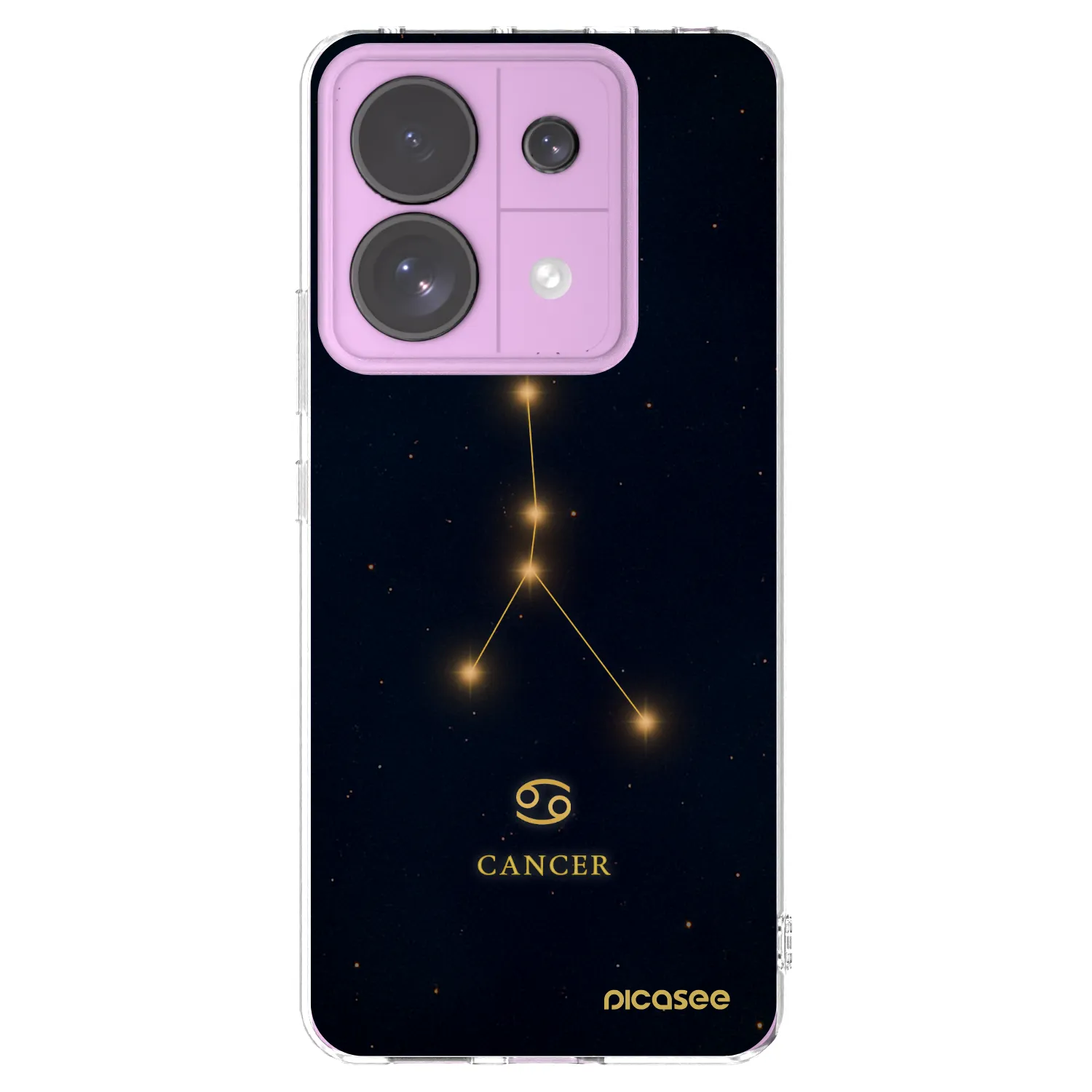 Picasee silikonski prozorni ovitek za Xiaomi Redmi Note 13 Pro 5G - CANCER