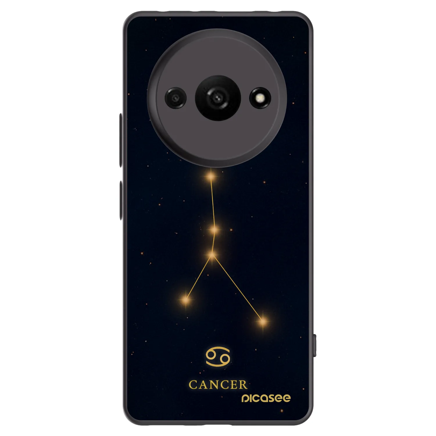 Picasee silikonski črni ovitek za Xiaomi Redmi A3 - CANCER