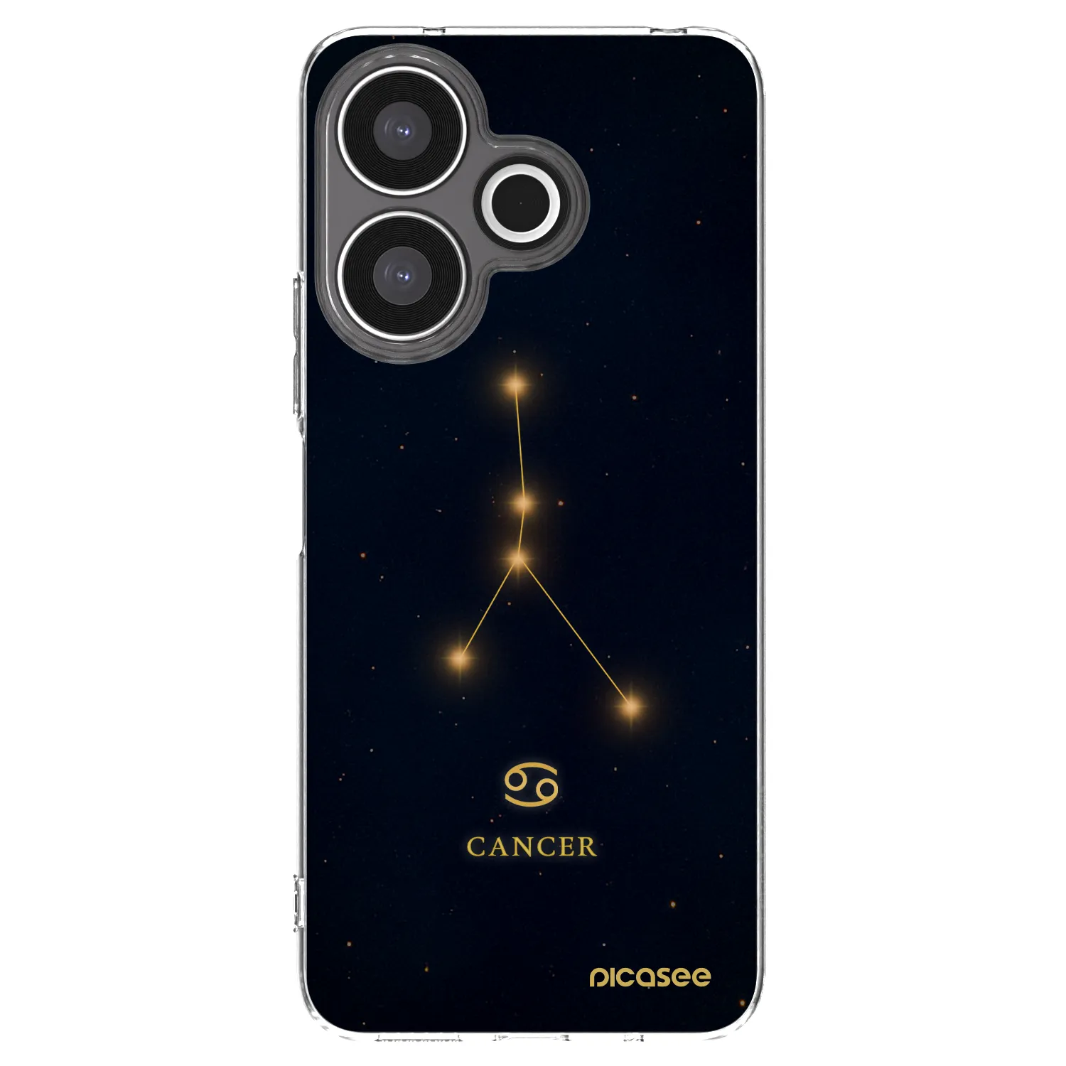 Picasee silikonski prozorni ovitek za Xiaomi Redmi 13 4G - CANCER