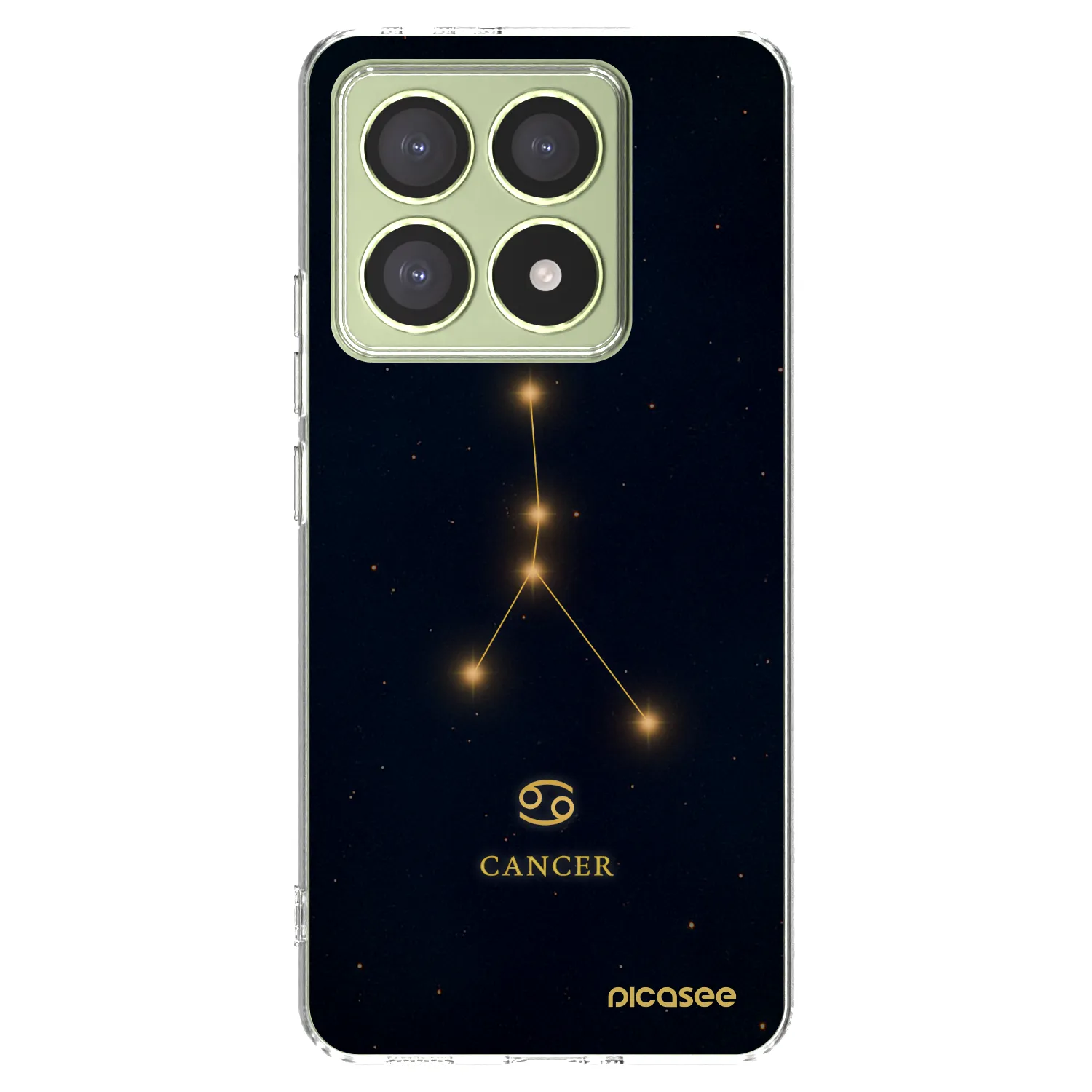 Picasee silikonski prozorni ovitek za Xiaomi 14T - CANCER