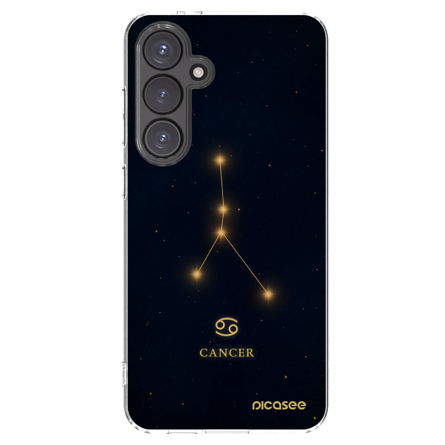 Picasee silikonski prozorni ovitek za Samsung Galaxy S24 FE S721B - CANCER