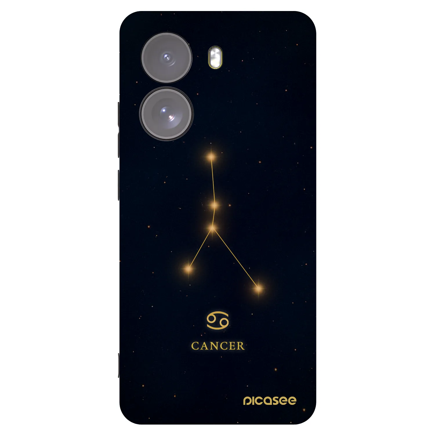 Picasee silikonski črni ovitek za Xiaomi Poco X7 - CANCER