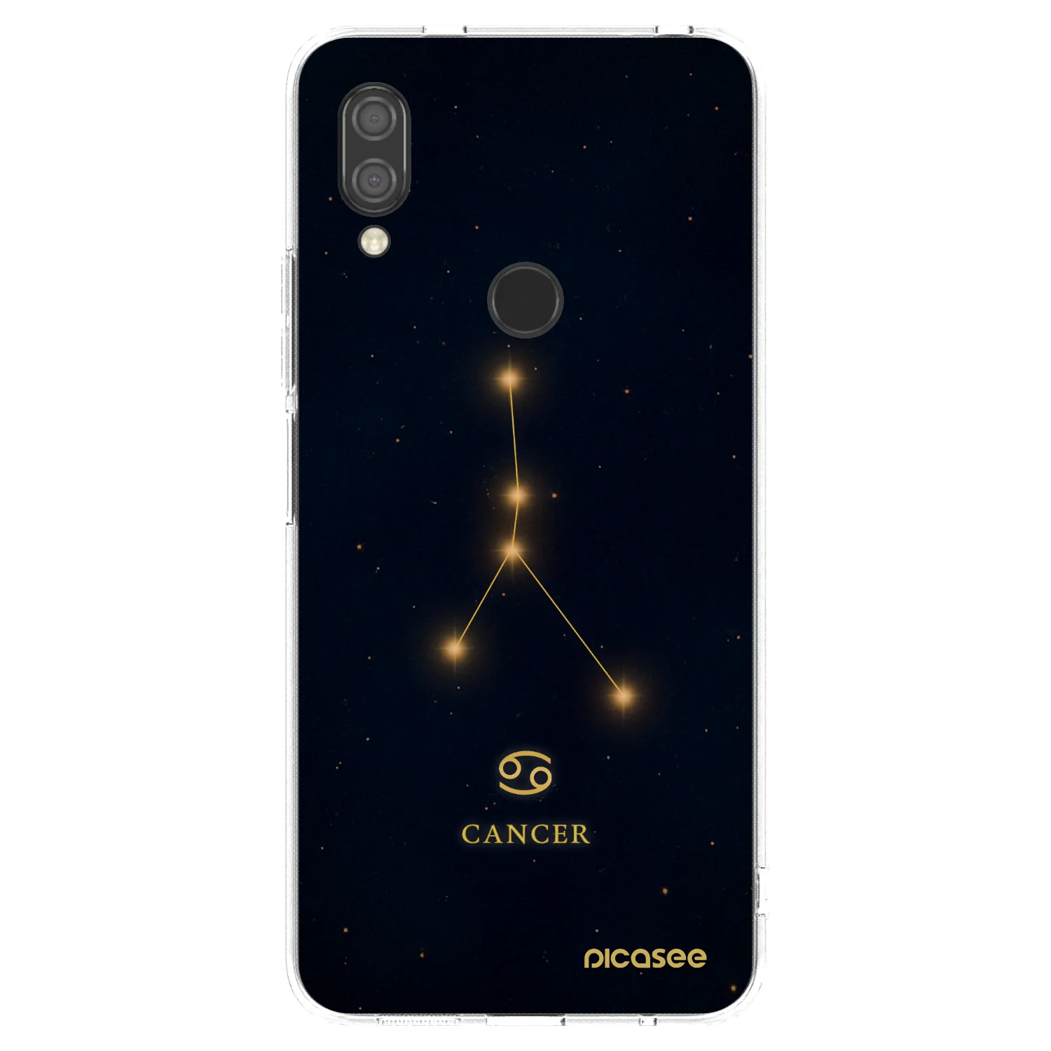 Picasee silikonski prozorni ovitek za Xiaomi Redmi 7 - CANCER