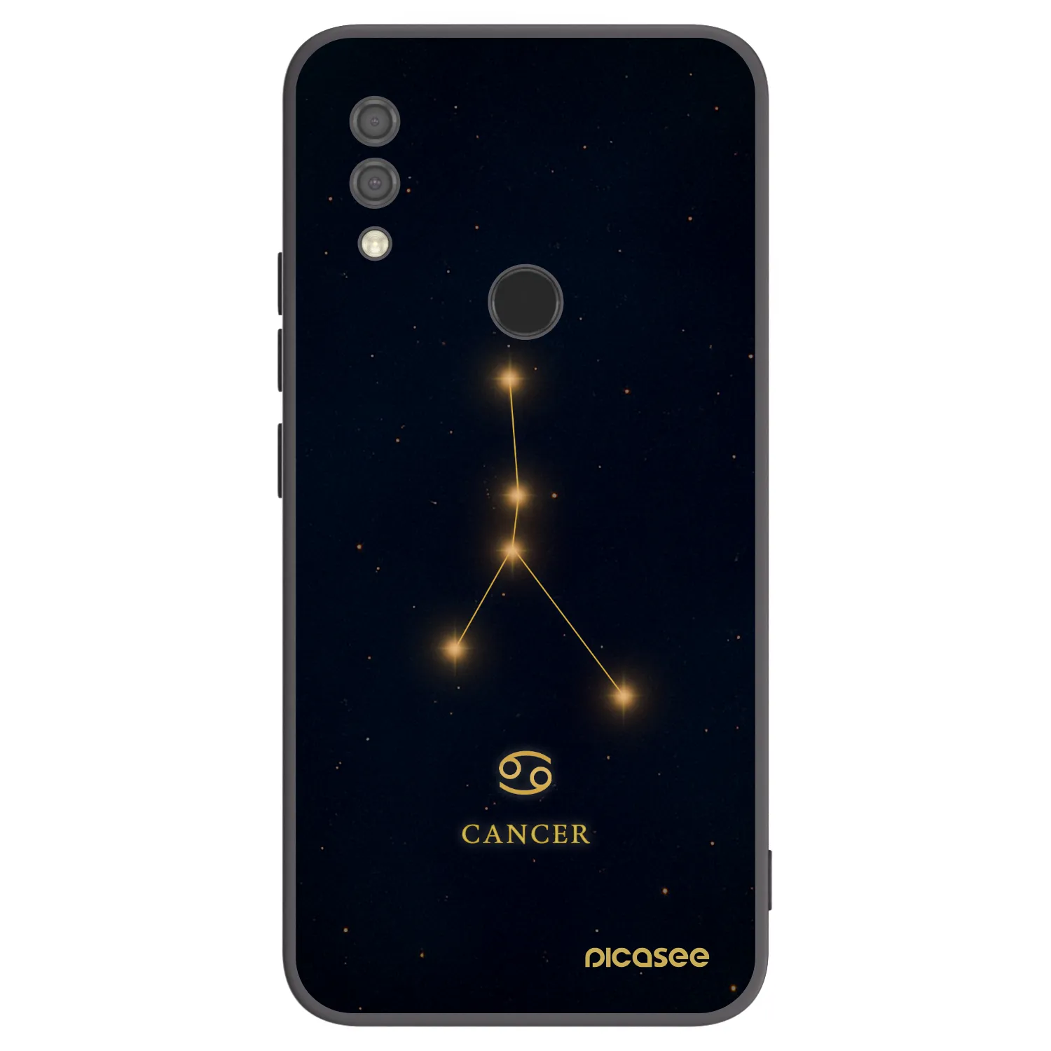 Picasee silikonski črni ovitek za Xiaomi Redmi 7 - CANCER