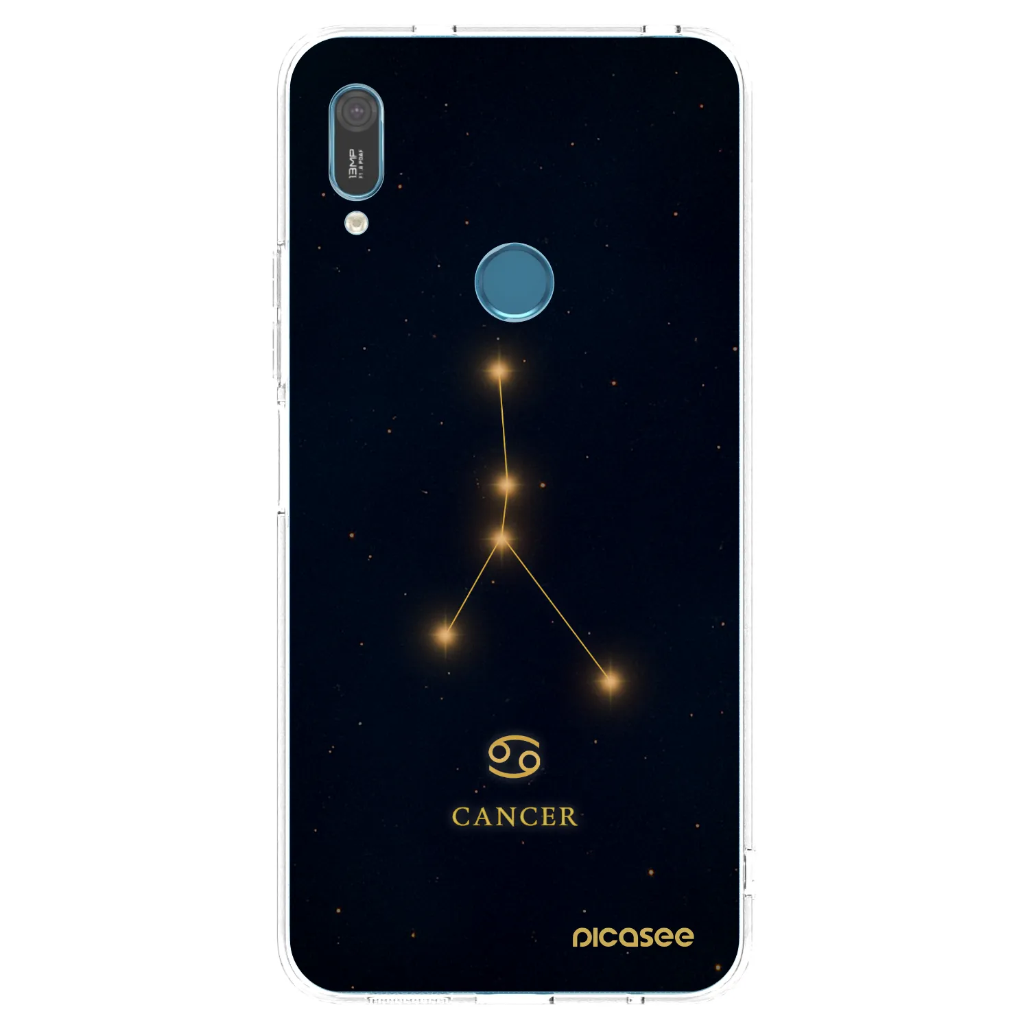 Picasee silikonski prozorni ovitek za Huawei Y6 2019 - CANCER