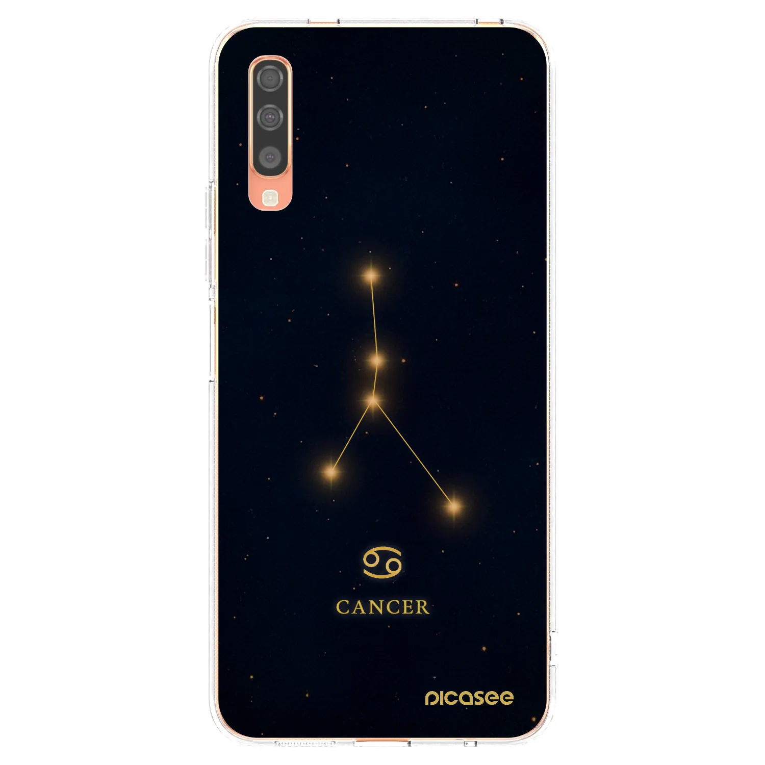 Picasee silikonski prozorni ovitek za Samsung Galaxy A70 A705F - CANCER