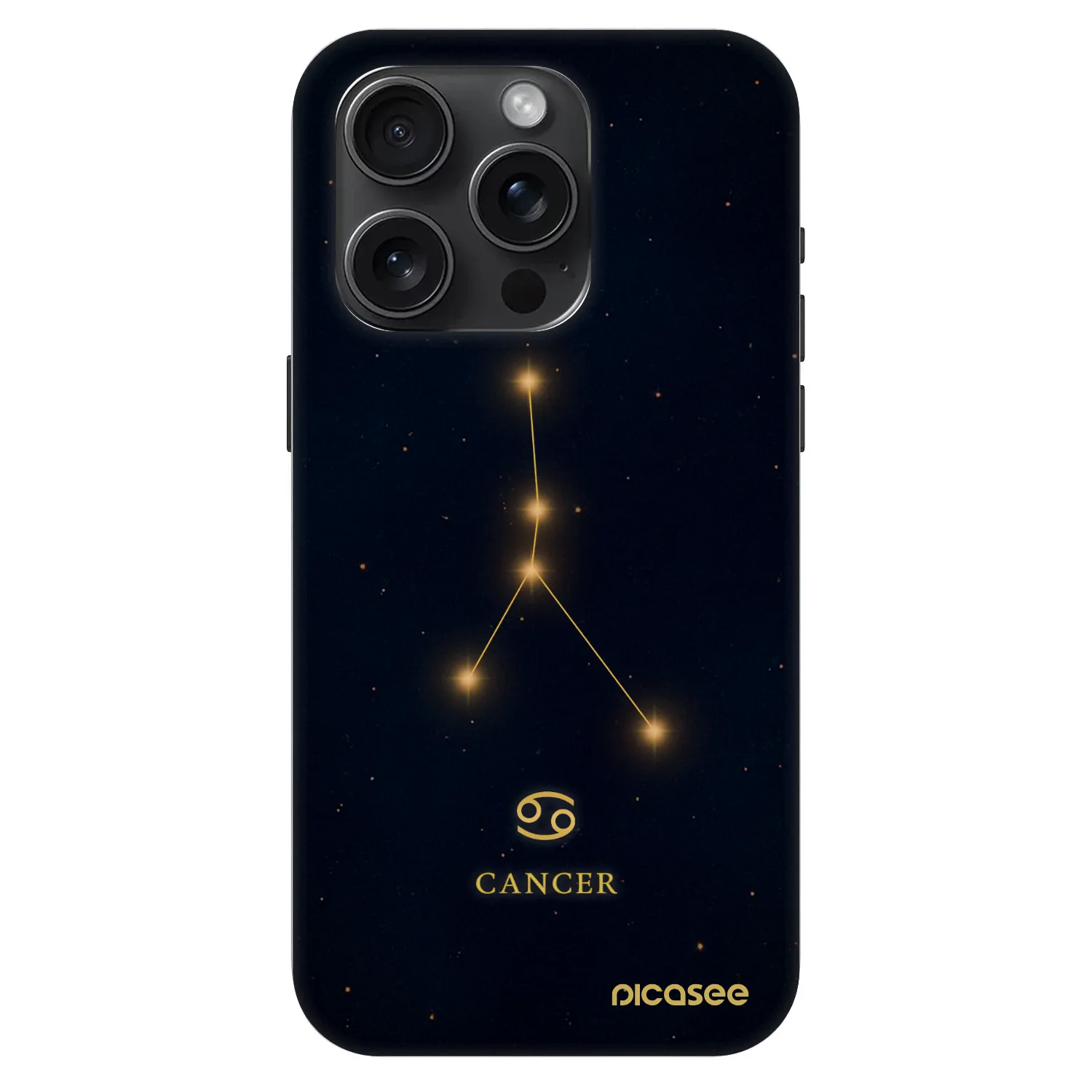 Picasee Fashion Case MagSafe za Apple iPhone 15 Pro - CANCER