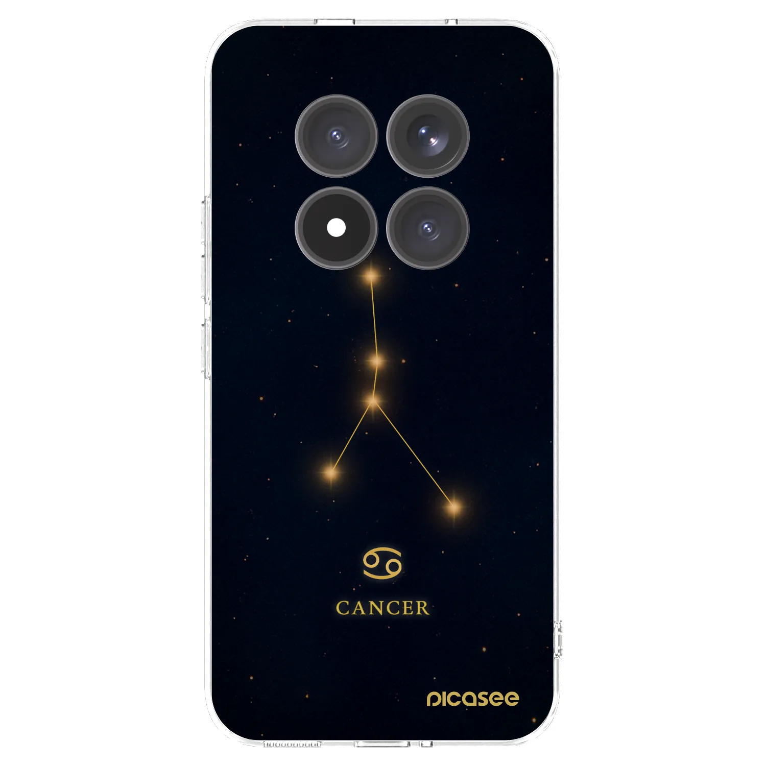 Picasee silikonski prozorni ovitek za Xiaomi Redmi Note 15 Pro+ - CANCER