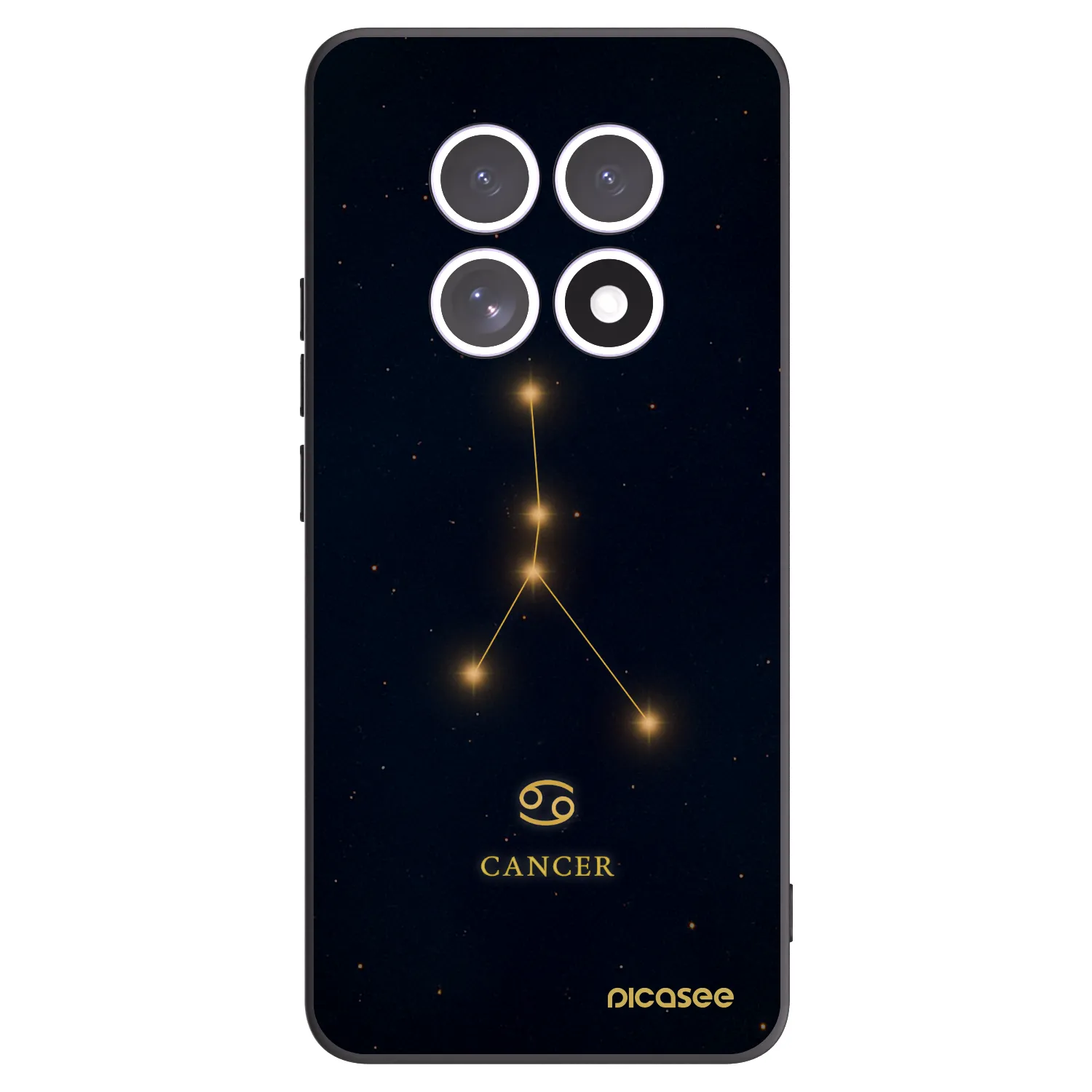 Picasee silikonski črni ovitek za Xiaomi Redmi Note 15 - CANCER