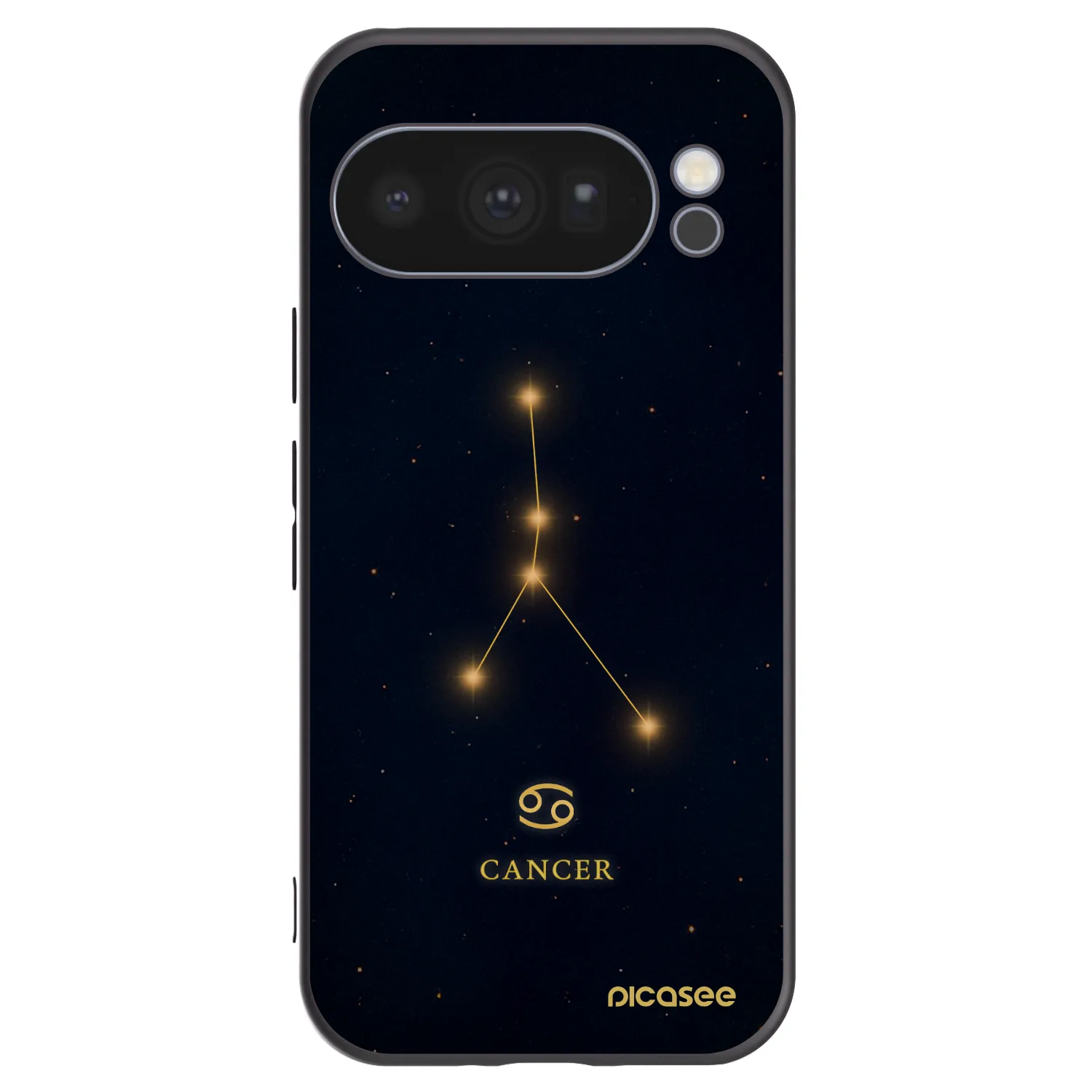 Picasee silikonski črni ovitek za Google Pixel 10 Pro - CANCER