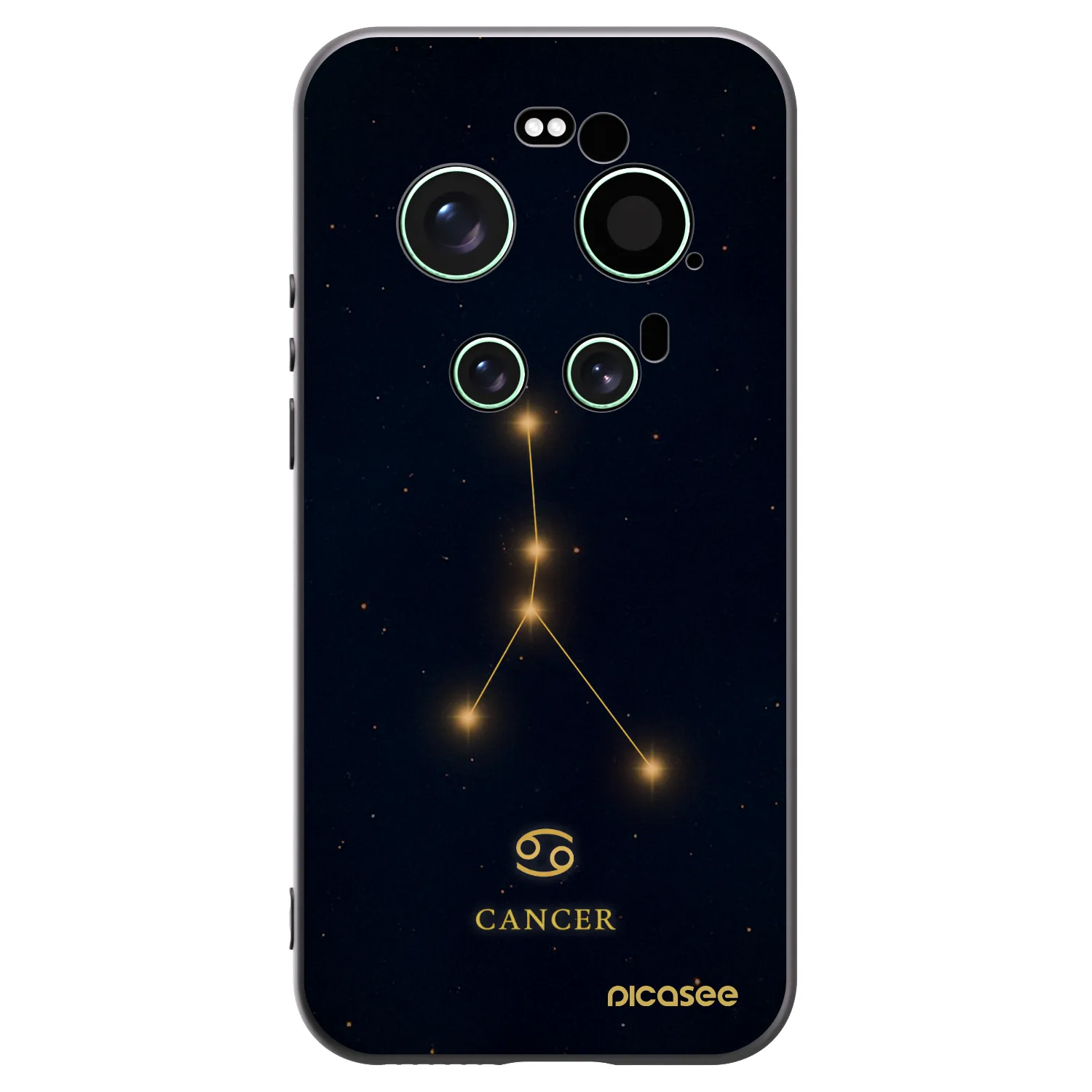 Picasee silikonski črni ovitek za Xiaomi 17 Ultra - CANCER