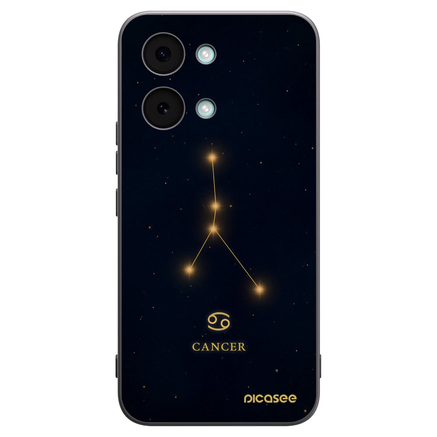 Picasee silikonski črni ovitek za Xiaomi Poco X8 Pro Max - CANCER