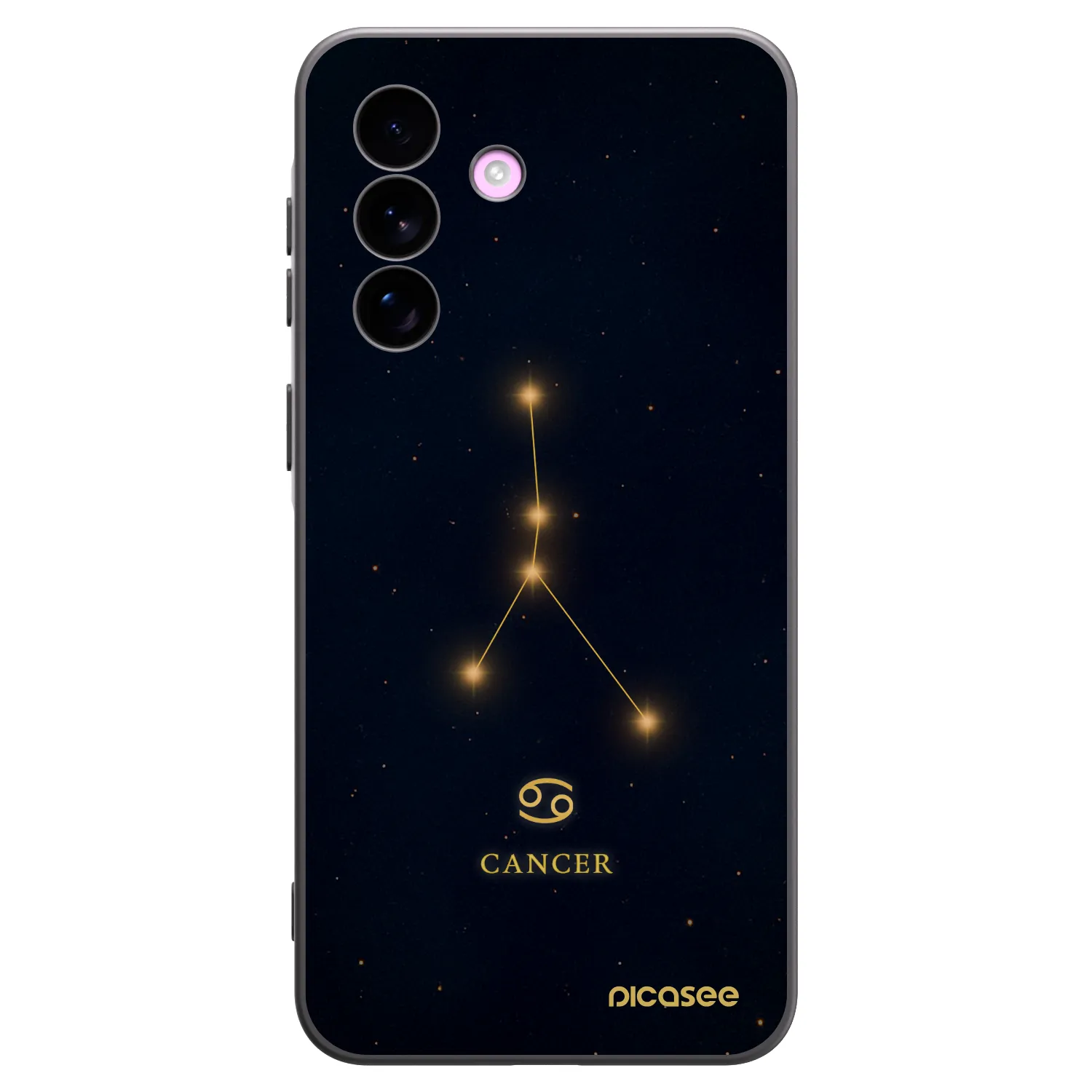 Picasee silikonski črni ovitek za Samsung Galaxy A57 5G - CANCER