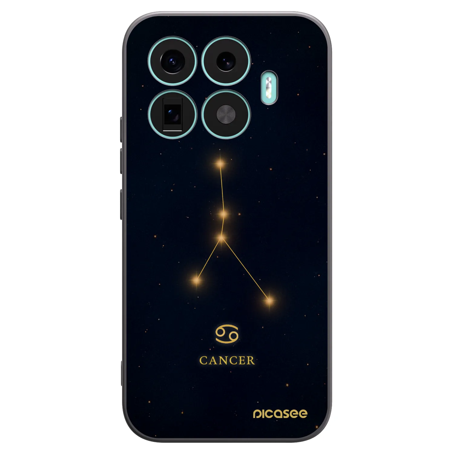 Picasee silikonski črni ovitek za Xiaomi 17T - CANCER