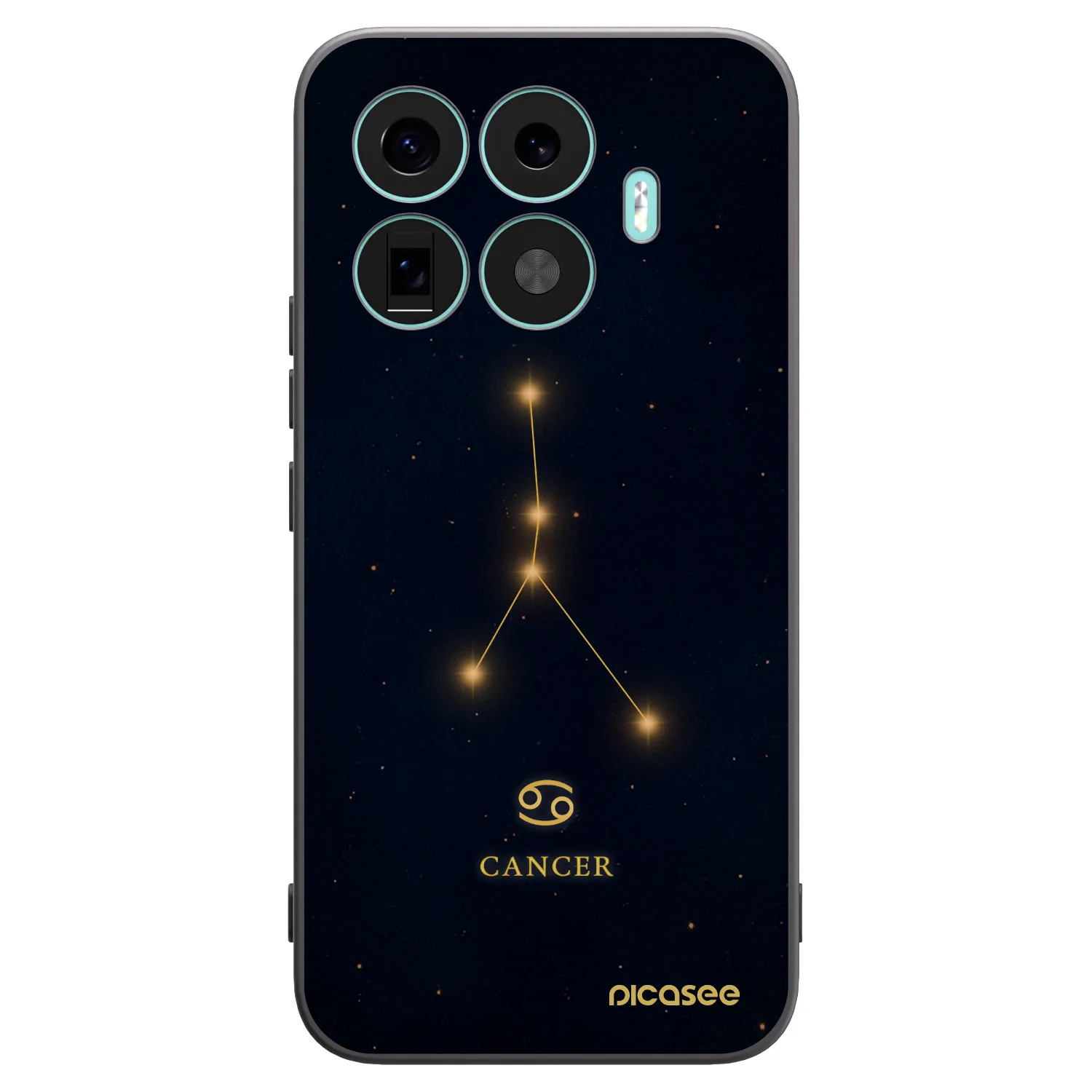 Picasee silikonski črni ovitek za Xiaomi 17T Pro - CANCER