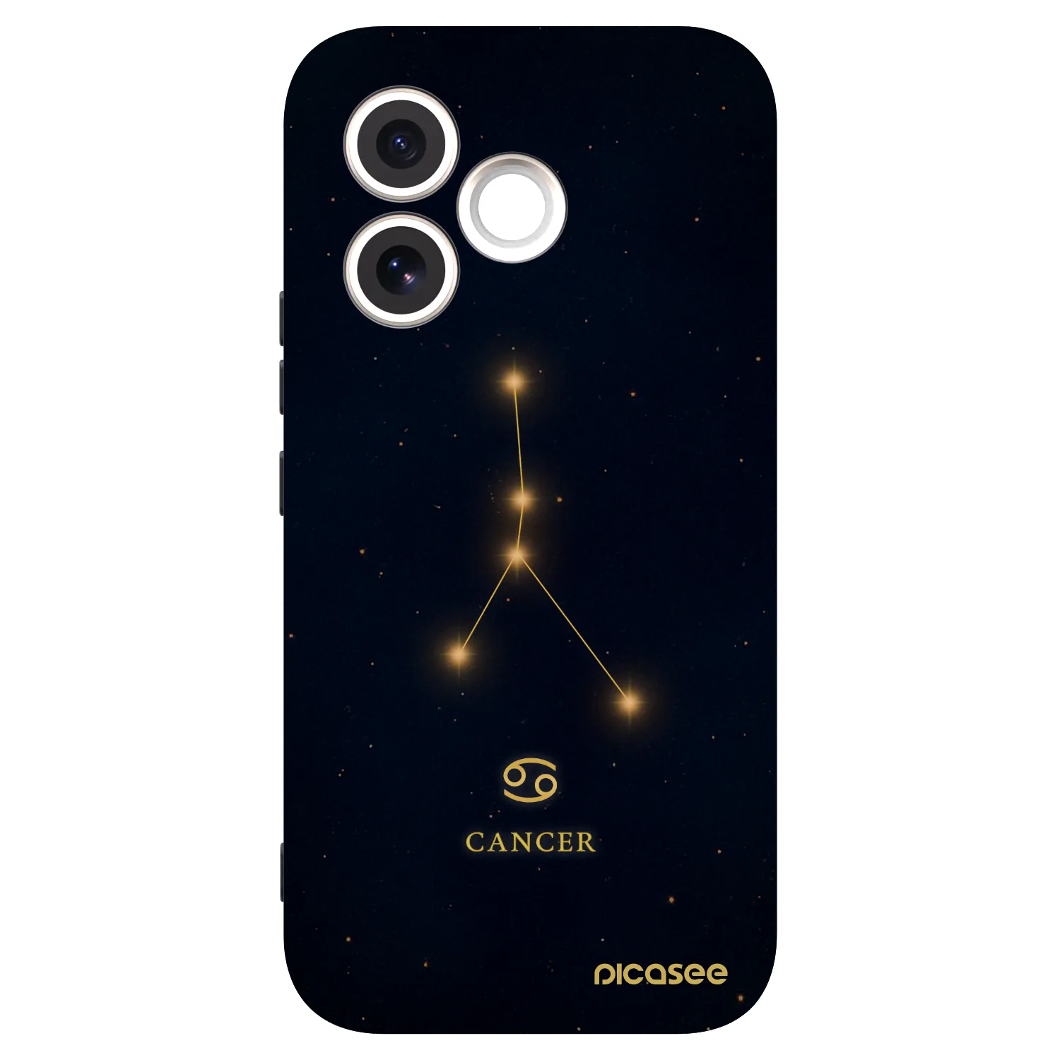 Picasee silikonski črni ovitek za Honor 600 Lite - CANCER