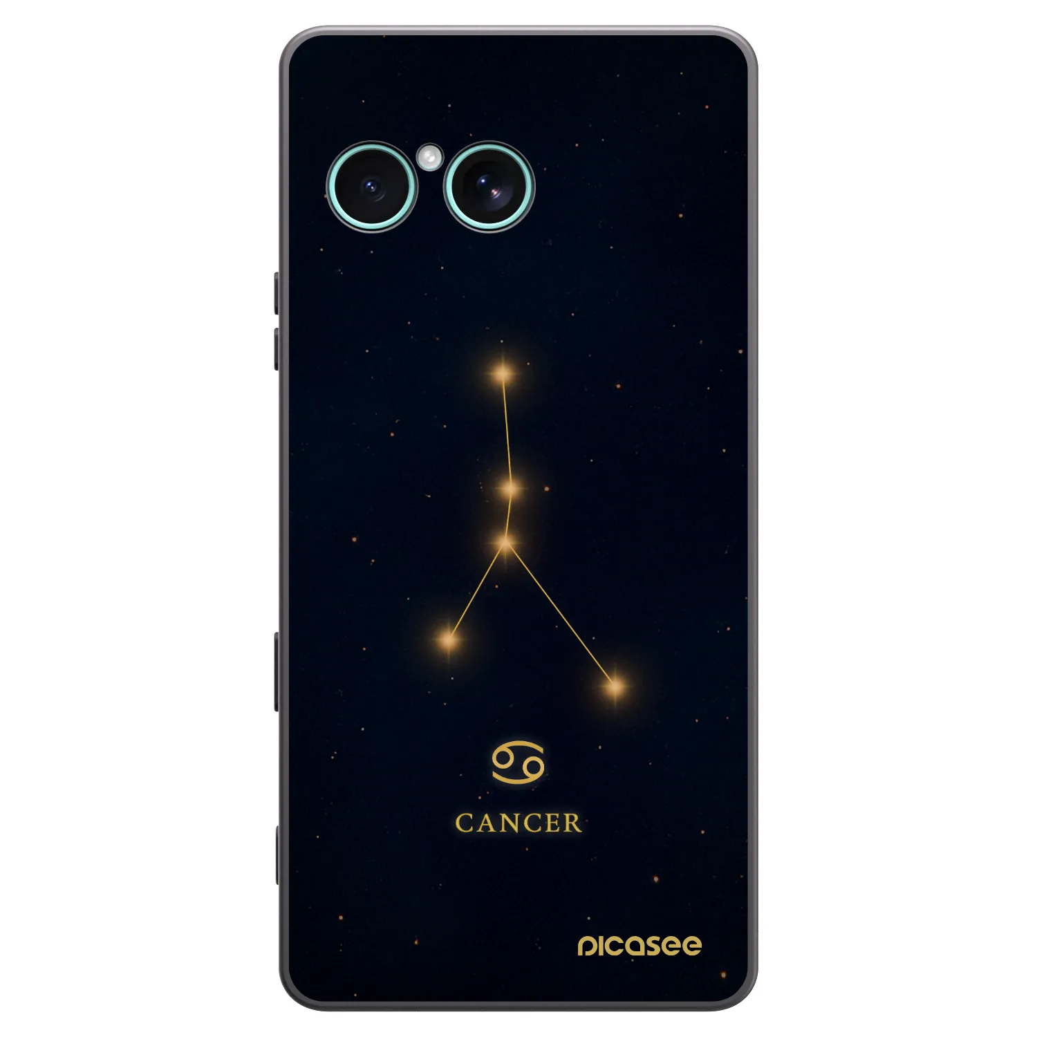 Picasee silikonski črni ovitek za Sony Xperia 10 VII - CANCER