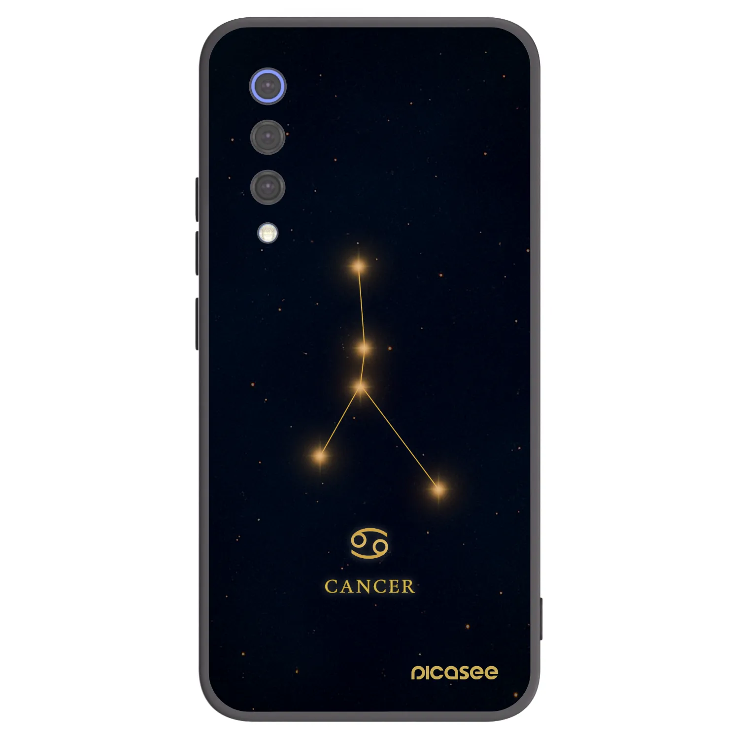 Picasee silikonski črni ovitek za Xiaomi Mi 9 SE - CANCER