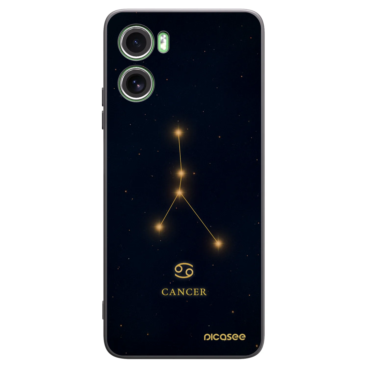 Picasee silikonski črni ovitek za Motorola Moto G06 - CANCER