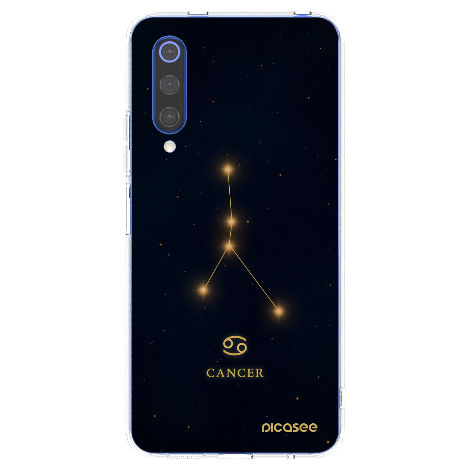 Picasee silikonski prozorni ovitek za Xiaomi Mi 9 SE - CANCER
